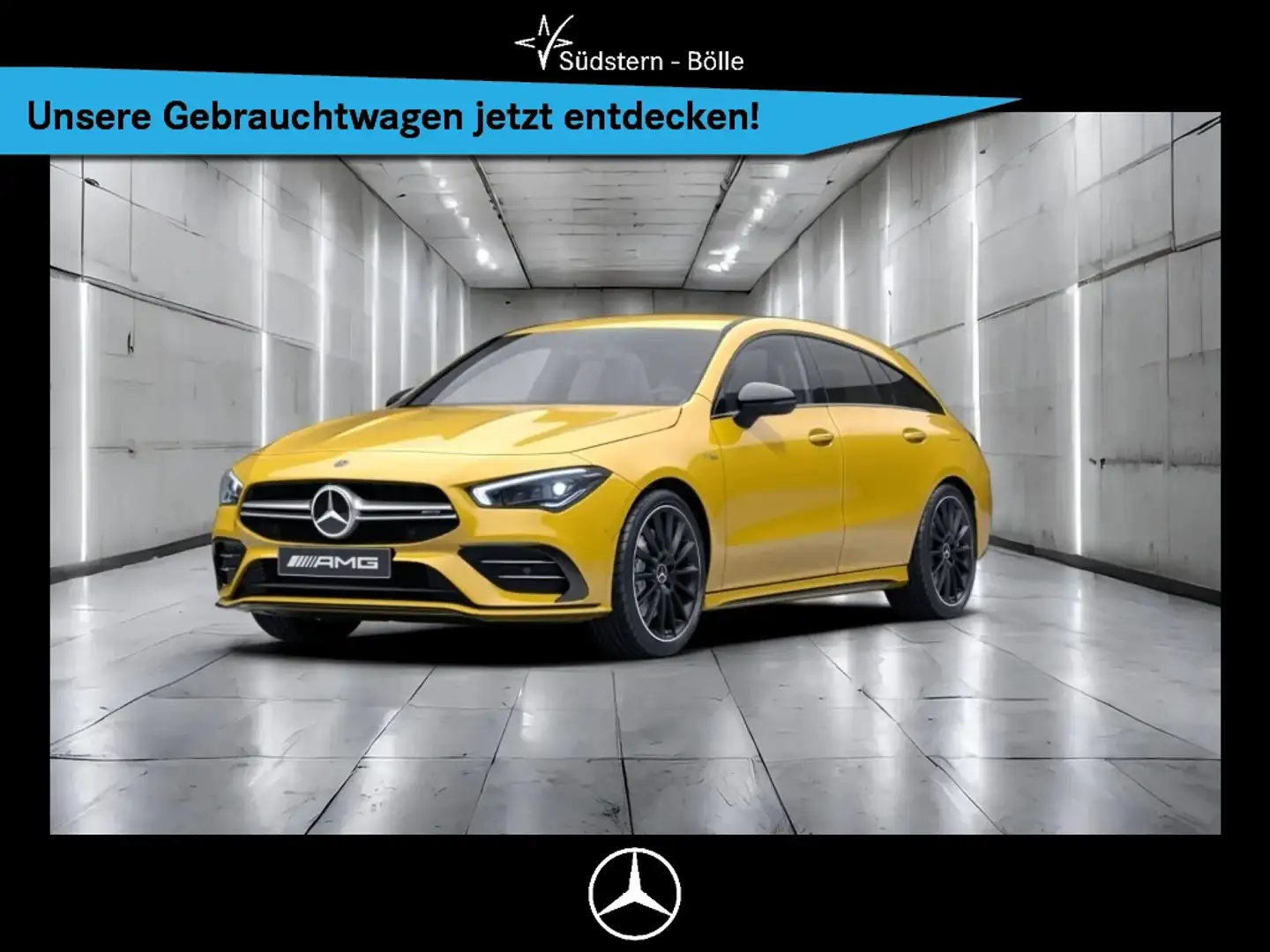 Mercedes-Benz CLA 35 AMG 4M AERO-PAK.+PERF.SITZ+MULTIB.+SOUNDS Gelb - 1