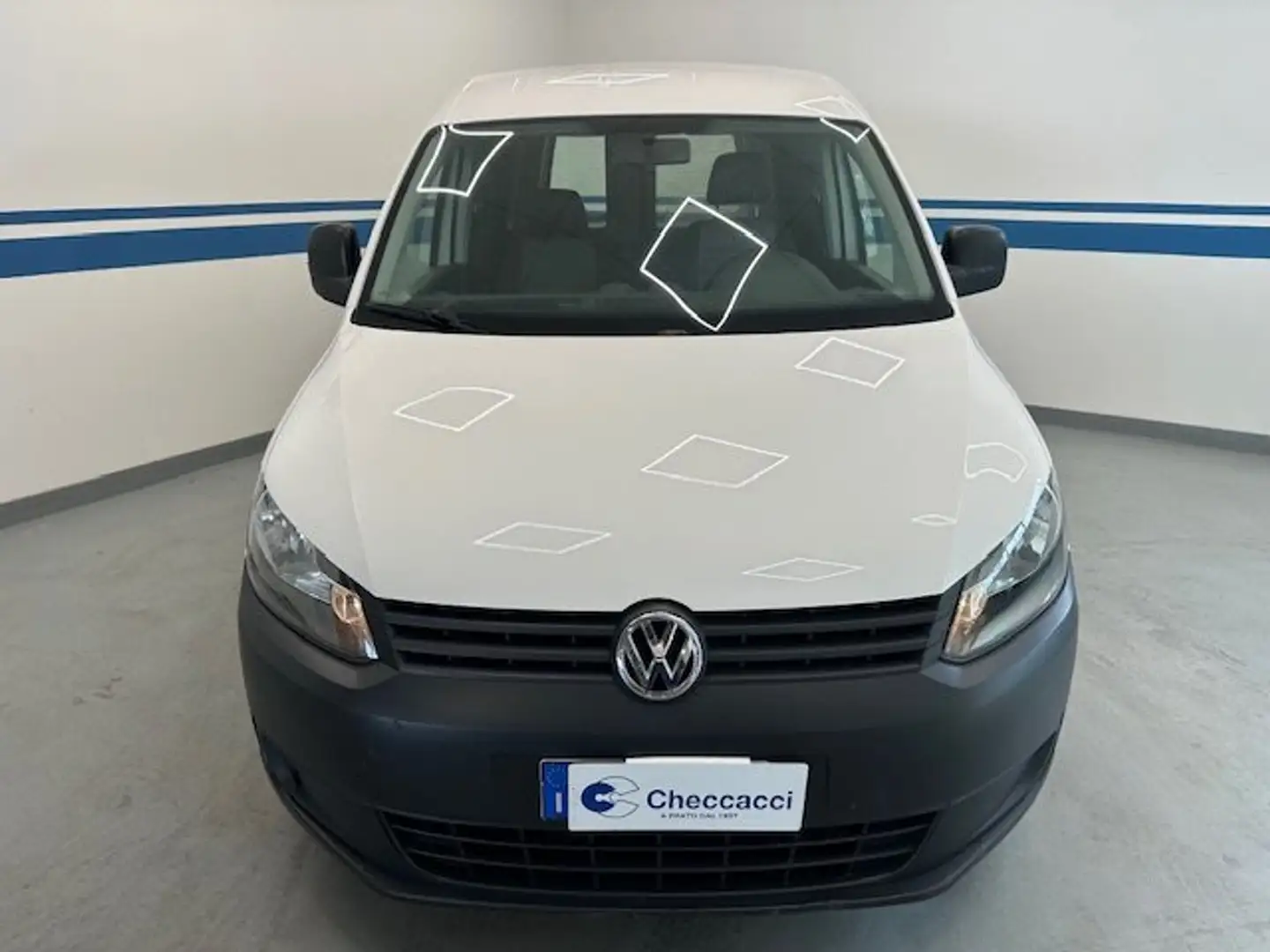 Volkswagen Caddy * DOPPIA PORTA SCORREVOLE * METANO * Van Bianco - 2