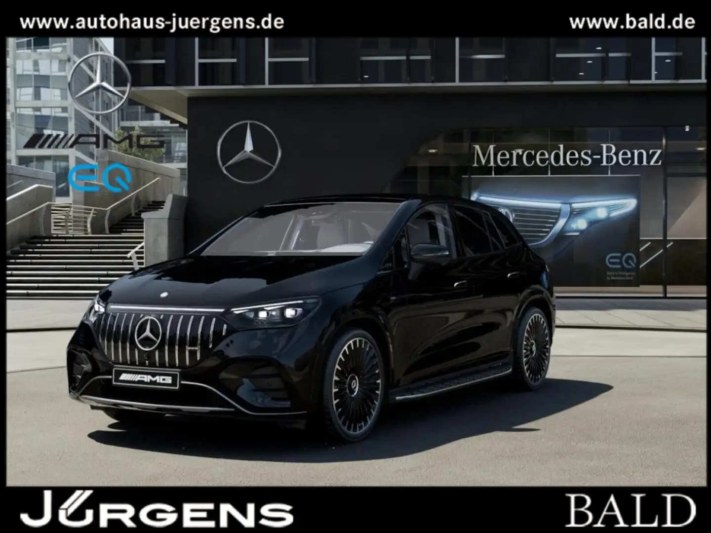 Mercedes-Benz EQE SUV EQE 43 AMG 4M SUV Premium/Hyper/Pano/TV/Night/22 Noir - 1