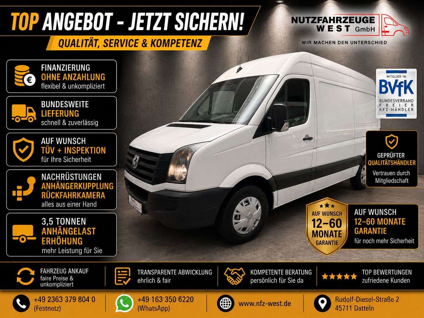 Second hand Volkswagen Crafter 