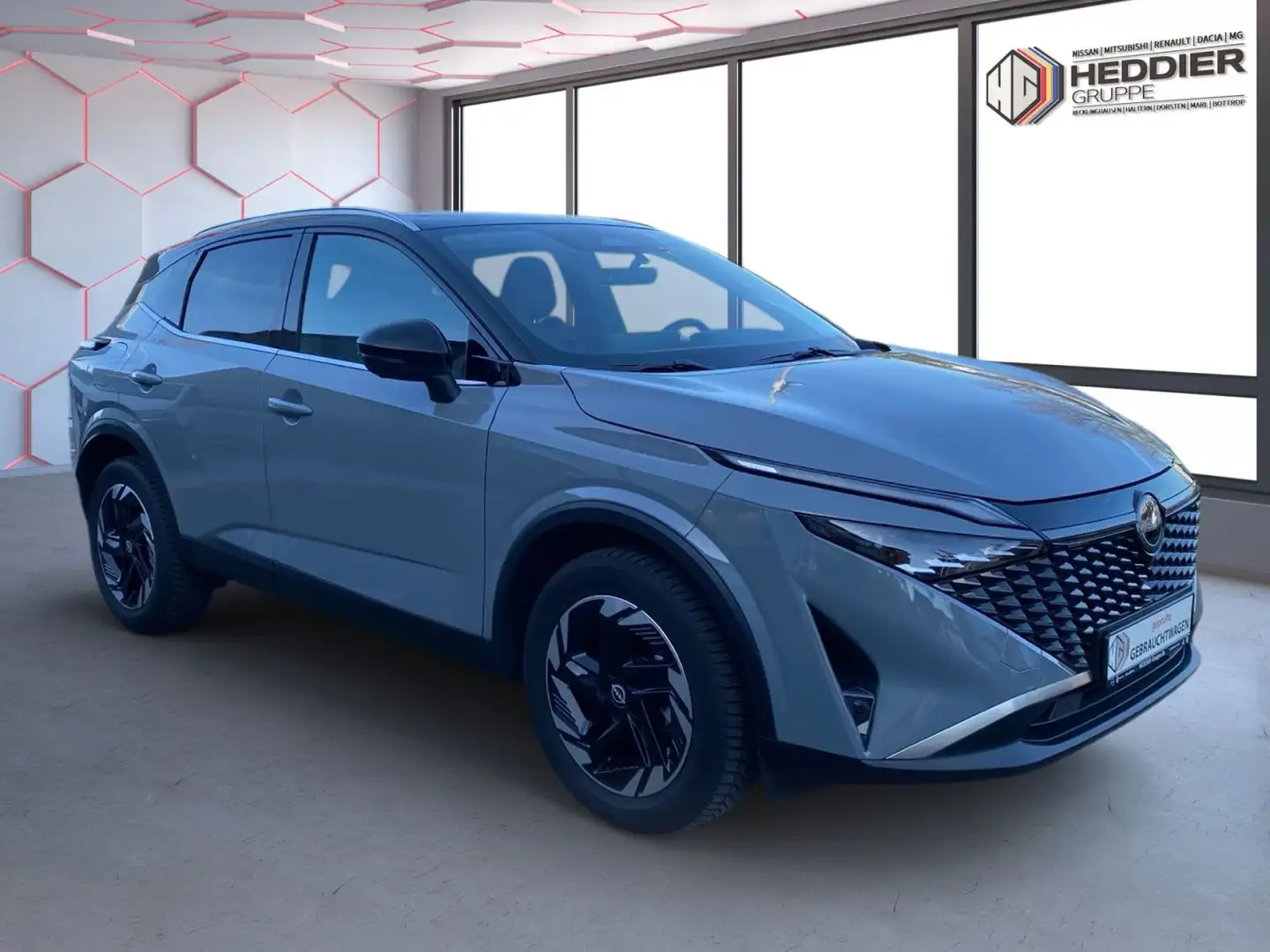 Nissan Qashqai 1.3 DIG-T MHEV N-Connecta *HUD*KAMERA*PD Gris - 2