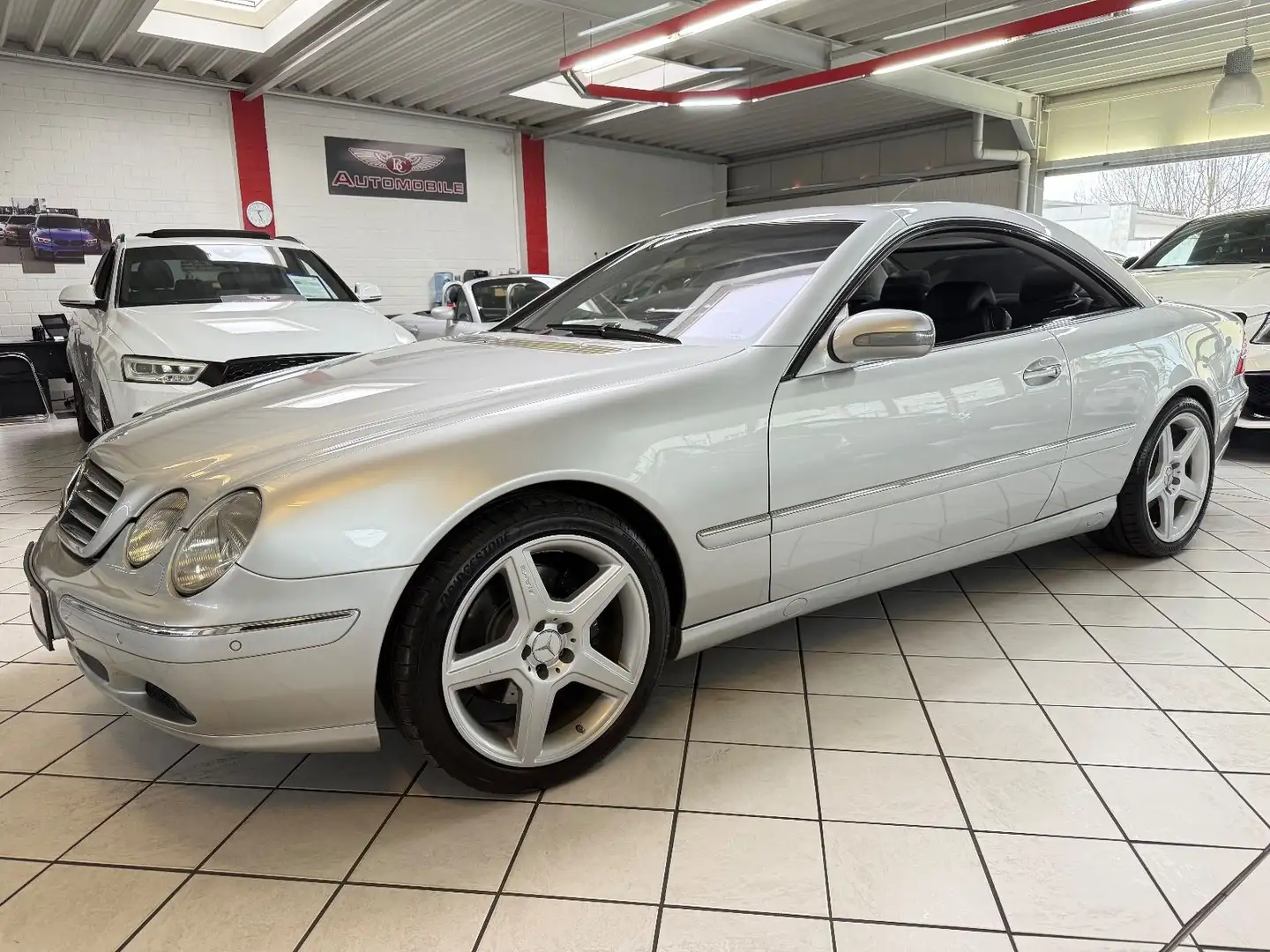 Mercedes-Benz CL 500 CL Coupe XENON SCHIEBEDACH TOP ZUSTAND Silber - 1