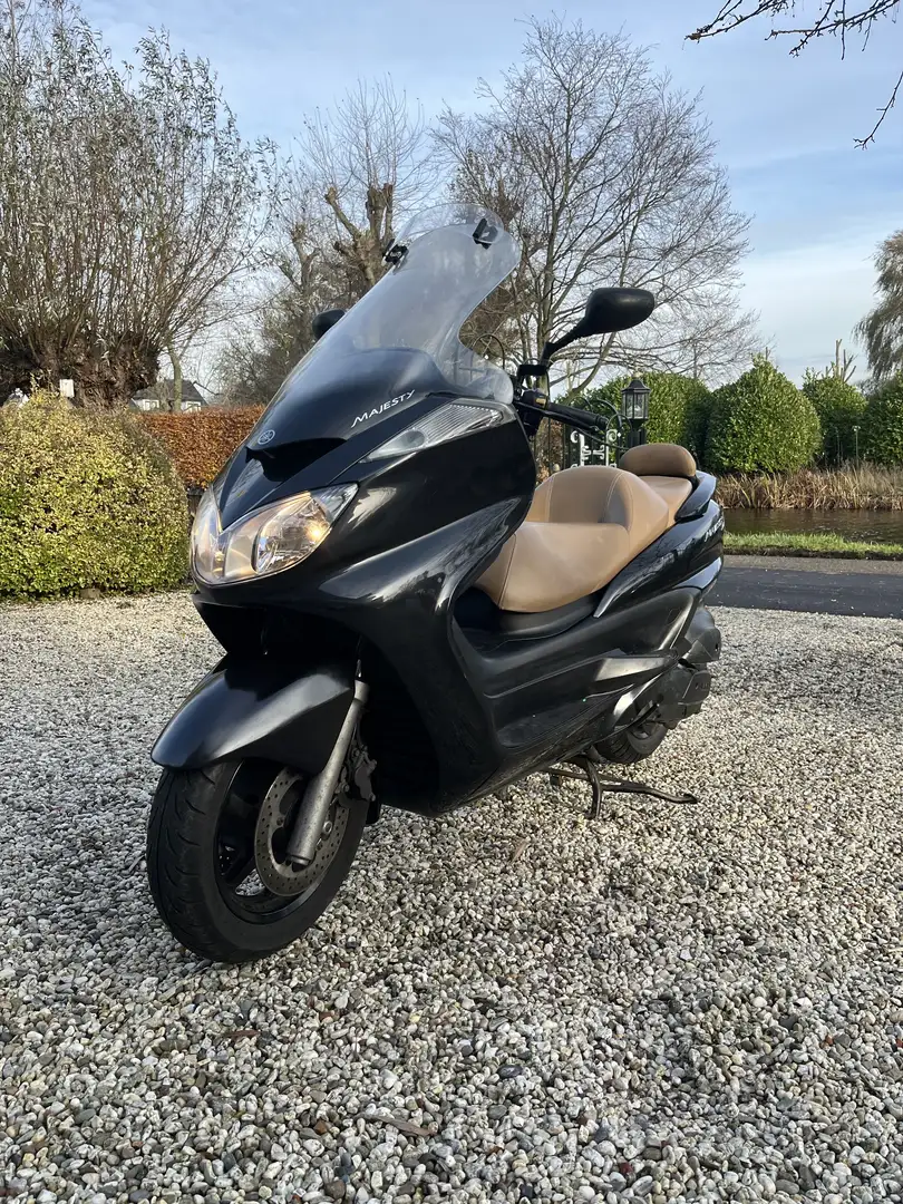 Yamaha Majesty 400 ABS bj 2009 57000km Zwart - 1