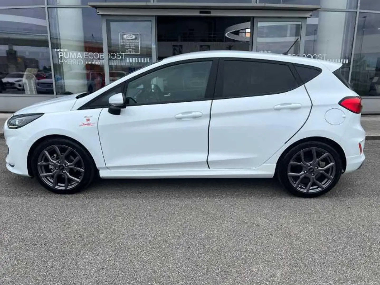 Ford Fiesta 1.0 Ecoboost Hybrid 125 CV 5 porte ST-Line Weiß - 2