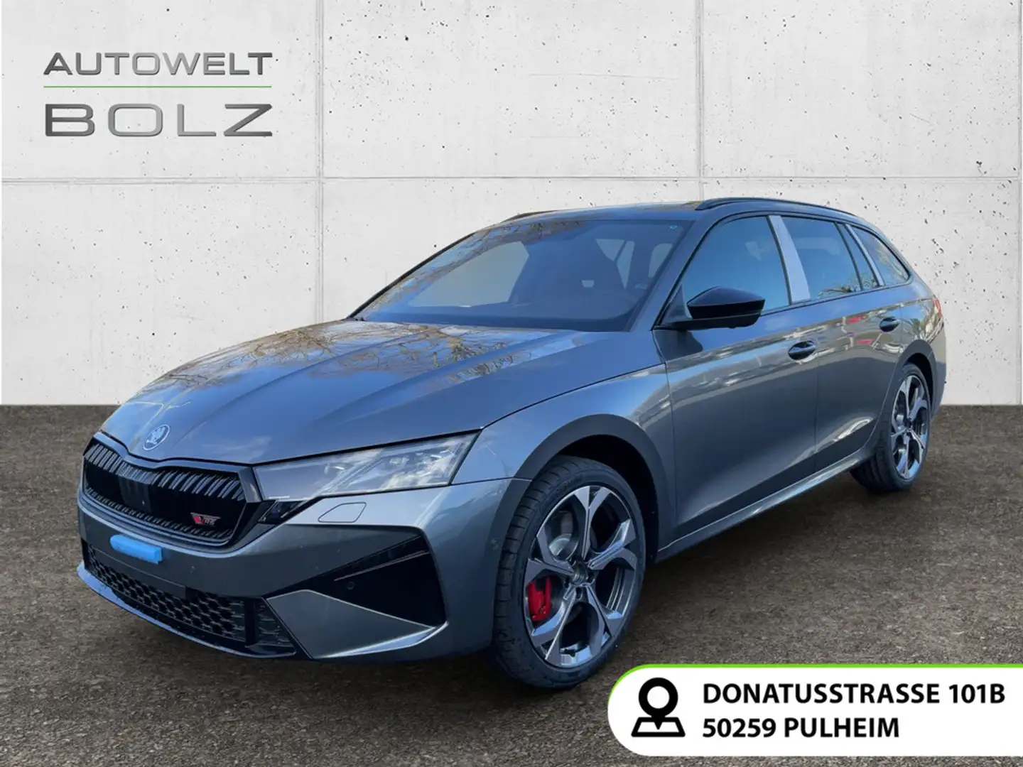 Skoda Octavia Combi RS 2.0 TSI AHK Pano 360 Grad Sound Grau - 1