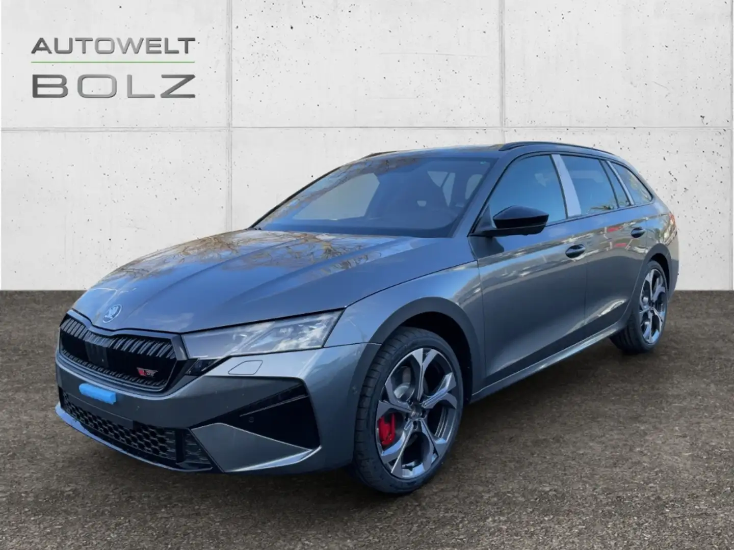 Skoda Octavia Combi RS 2.0 TSI AHK Pano 360 Grad Soundsystem Grau - 1