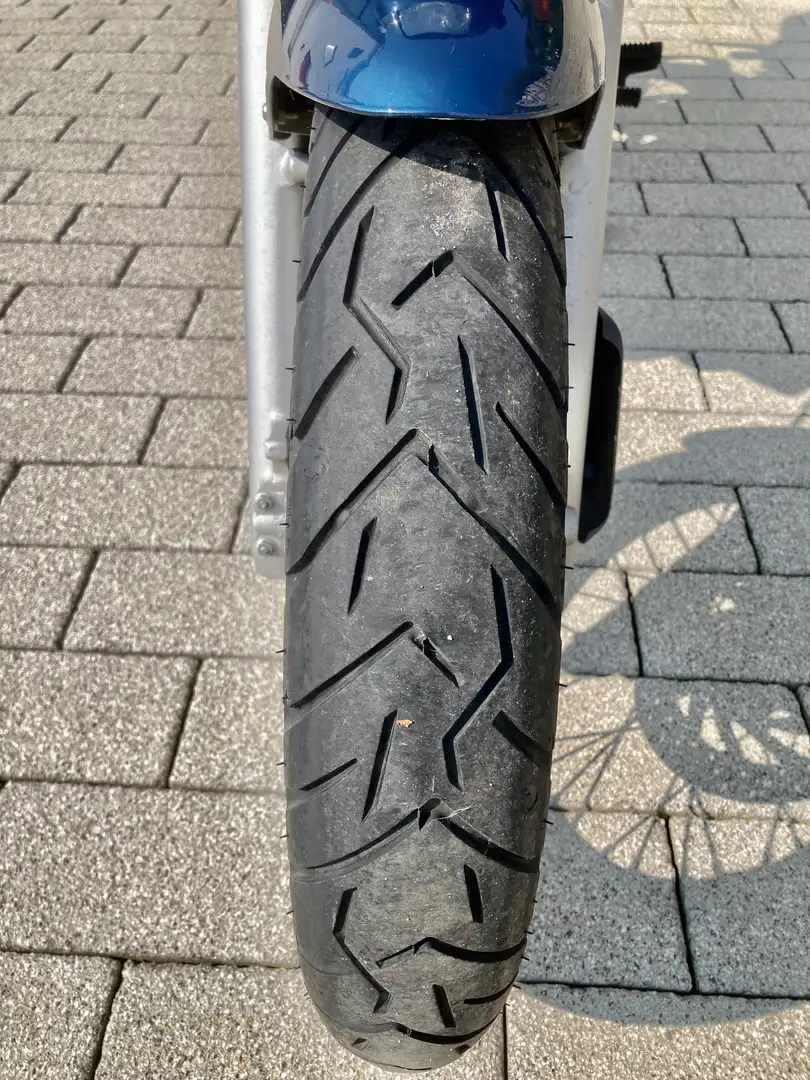BMW F 650 neuwertig, m.Serviceheft, wenig Km, Garage Bleu - 2