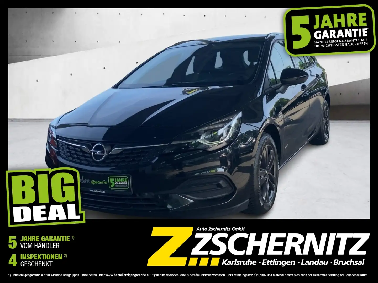 Opel Astra K Sports Tourer 1.2 Turbo Navi, Kamera, LED Noir - 1