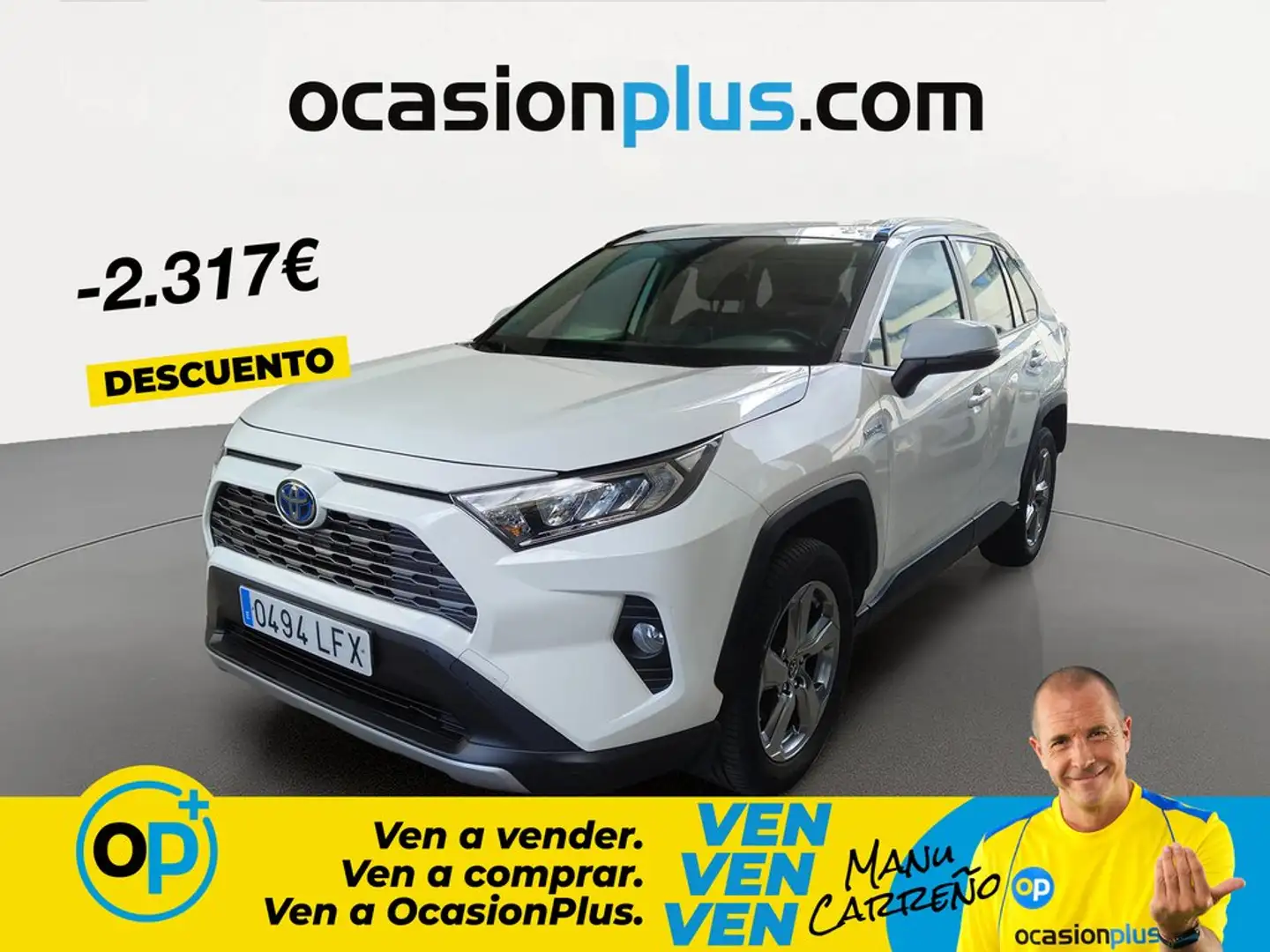 Toyota RAV 4 2.5 hybrid 2WD Advance Blanco - 1