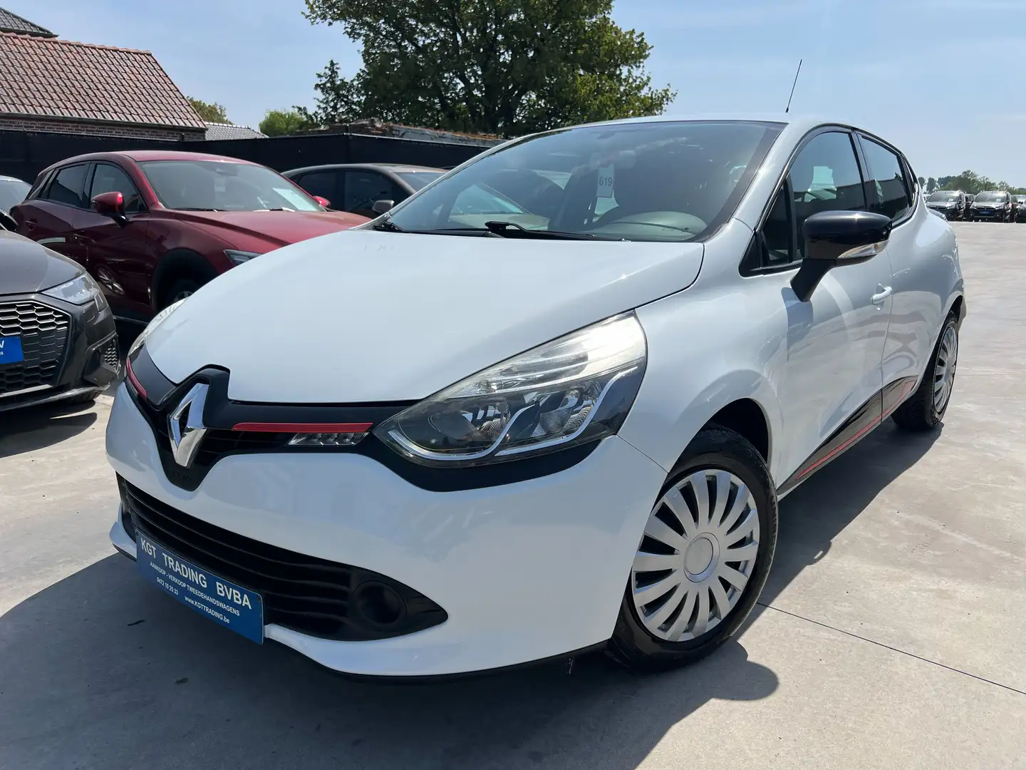Renault Clio 0.9 TCE 90PK 5-DEURS NAVIGATIE BLUETOOTH AIRCO LED Weiß - 1