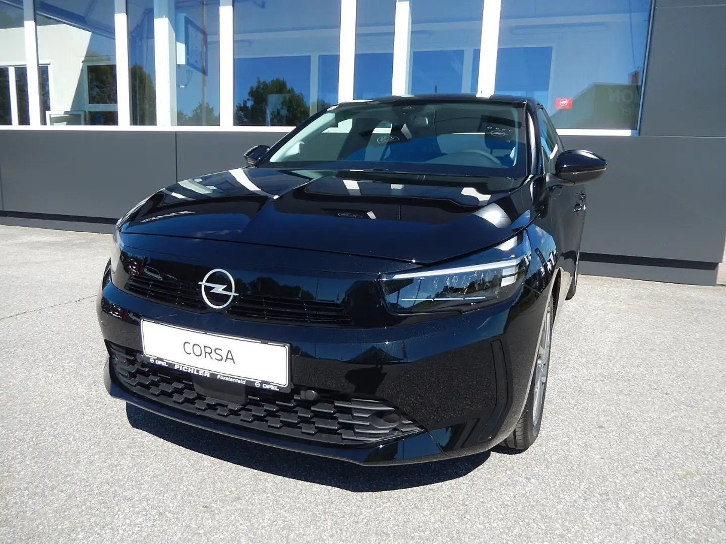 Opel Corsa 1,2 Edition Schwarz - 1