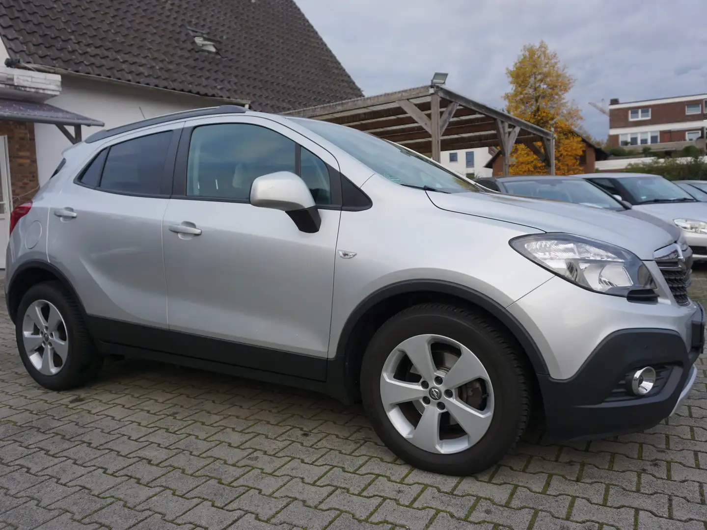 Opel Mokka Edition ecoFlex /EURO6/1.HAND/SCHECKHEFT/KLIMA/ Gris - 2
