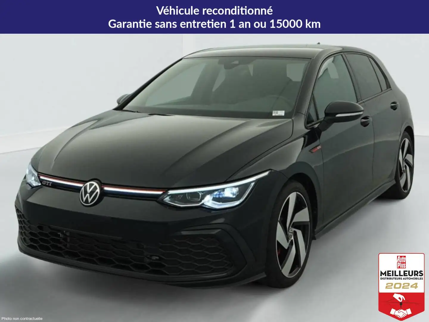 Volkswagen Golf 8 2.0 TSI 245 DSG7 GTI Noir - 1