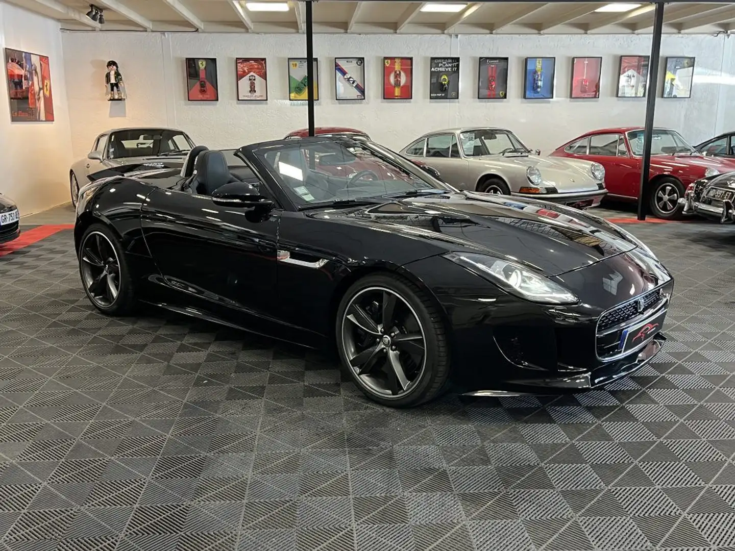 Jaguar F-Type Cabriolet 5.0 V8 S BVA8 Schwarz - 1