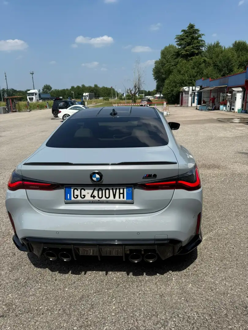 BMW M4 BMW M4 Coupe 3.0 Competition auto karbo/hedap/full Grigio - 2