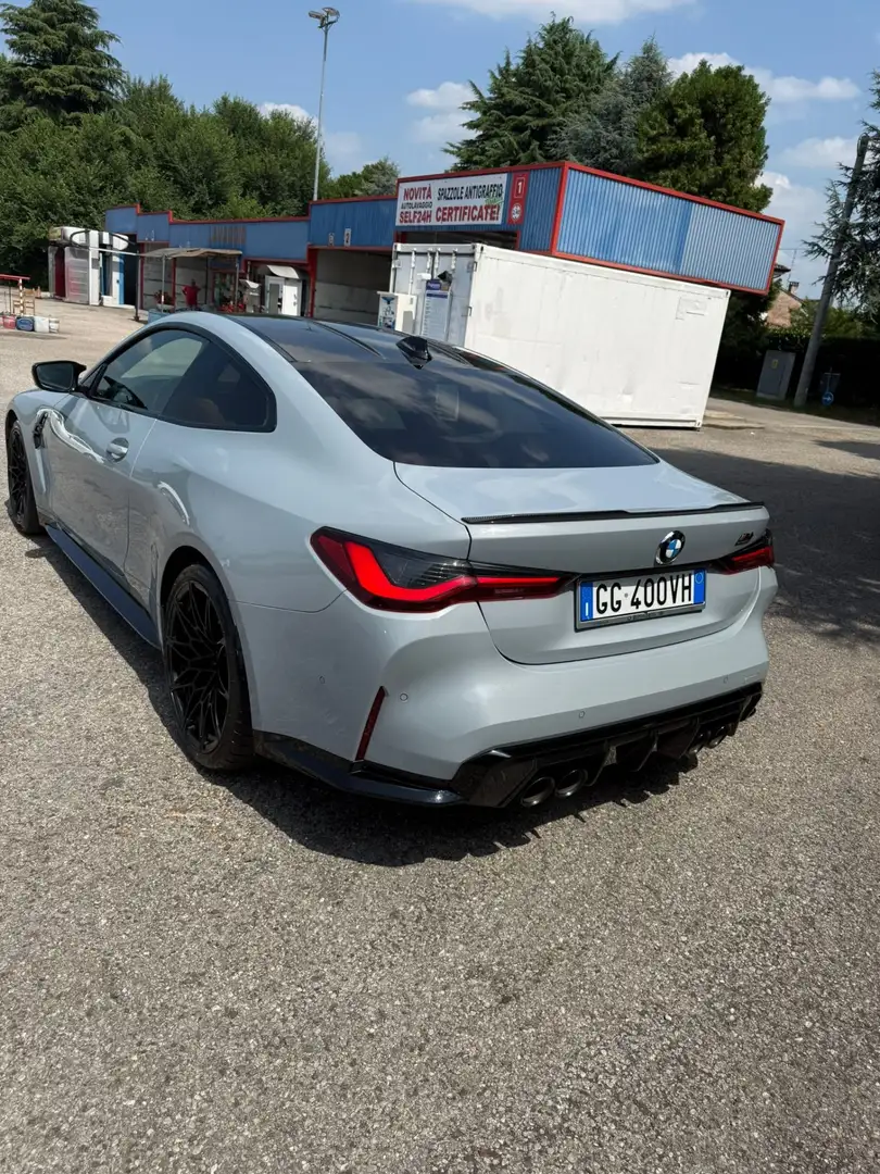 BMW M4 BMW M4 Coupe 3.0 Competition auto karbo/hedap/full Grigio - 1