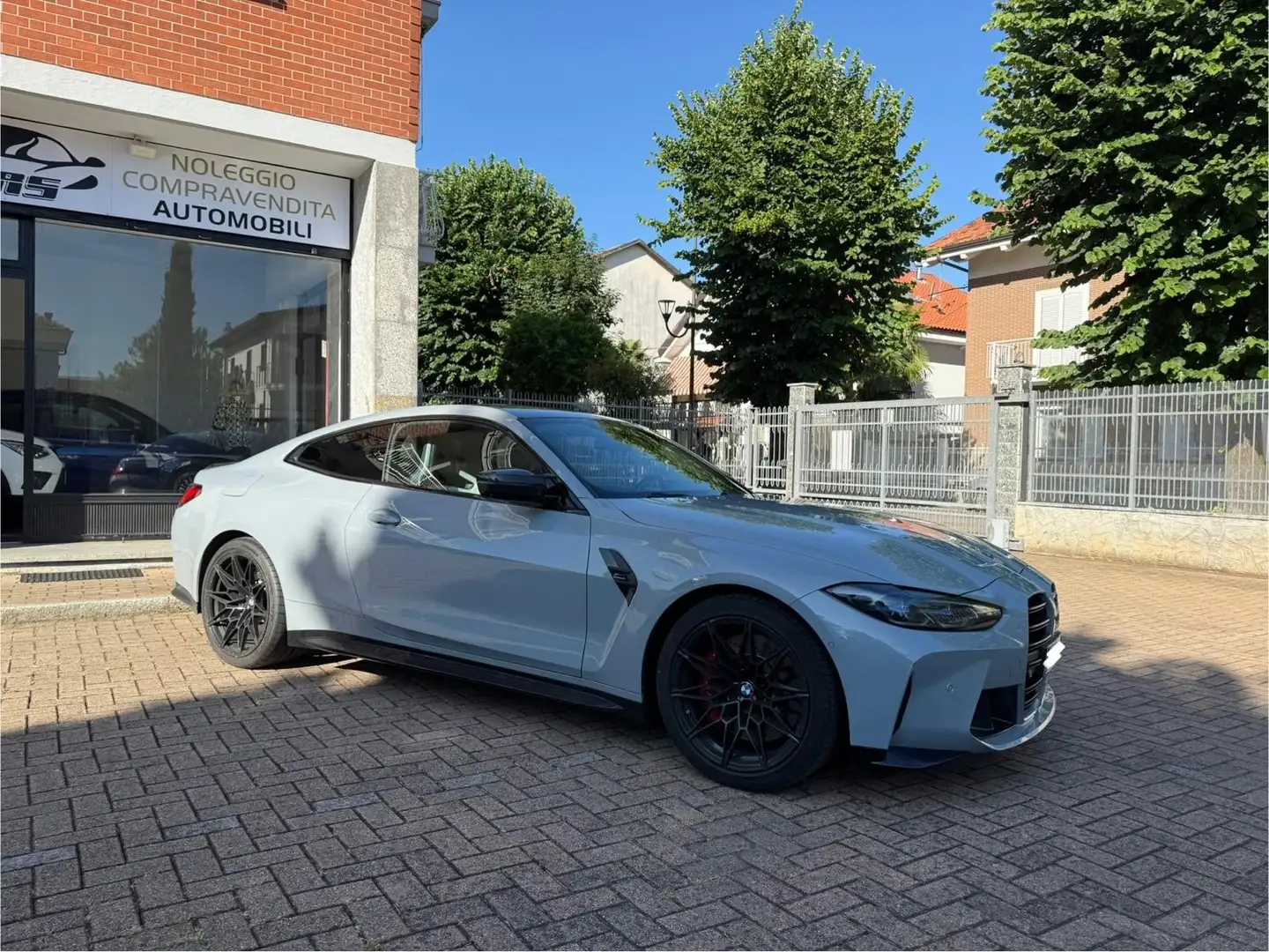BMW M4 BMW M4 Coupe 3.0 Competition auto karbo/gar. 5anni Gris - 2