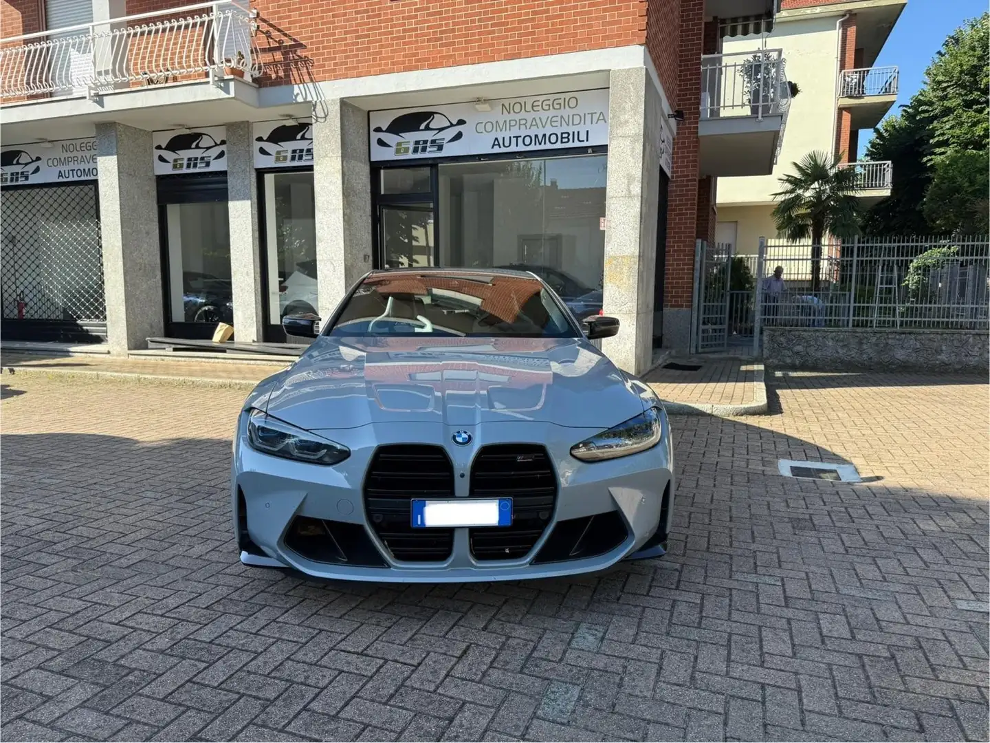 BMW M4 BMW M4 Coupe 3.0 Competition auto karbo/gar. 5anni Gris - 1
