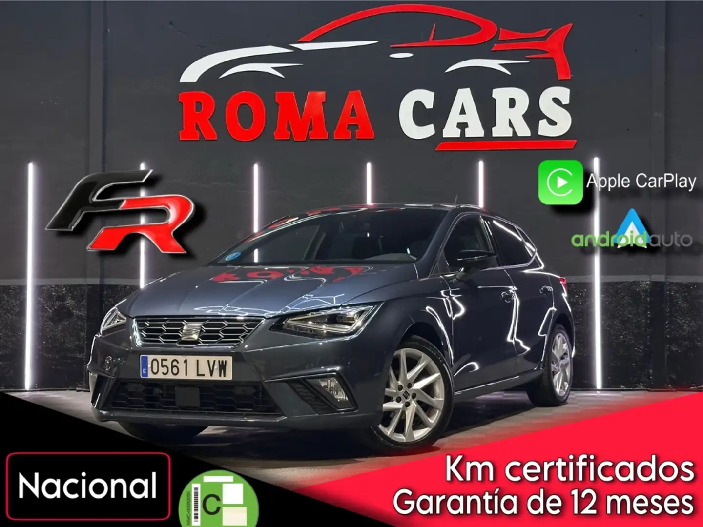 SEAT Ibiza 1.0 TGI S&S FR 90 Azul - 1