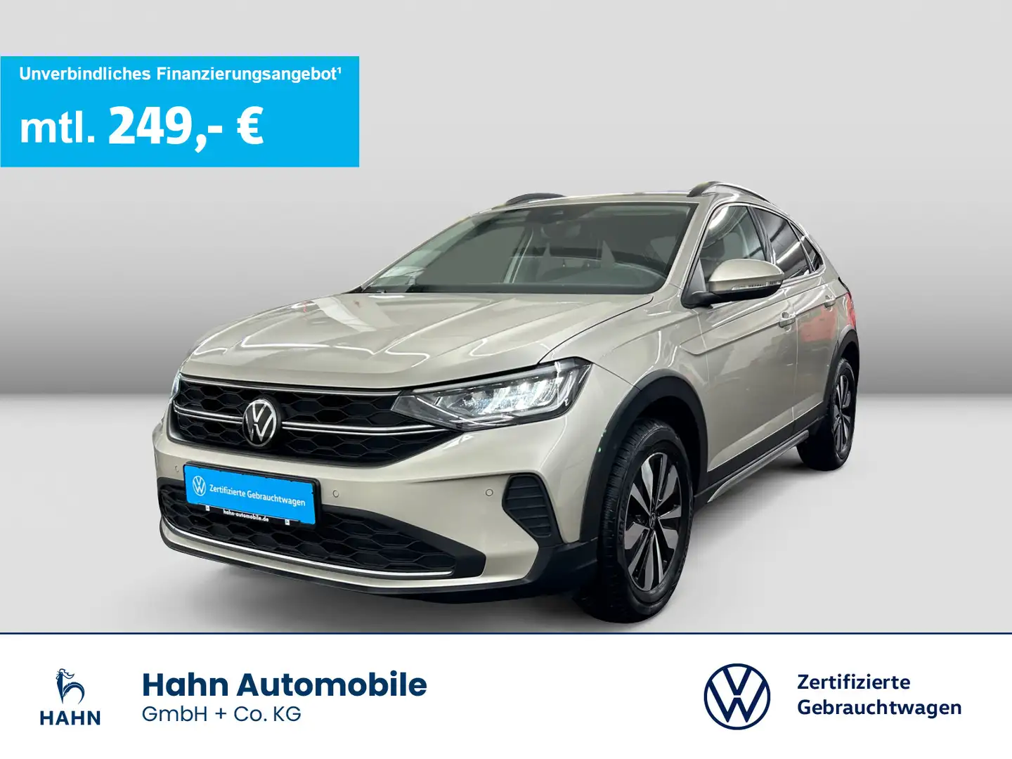 Volkswagen Taigo 1.0 TSI Move Navi CAM Car play Argent - 1