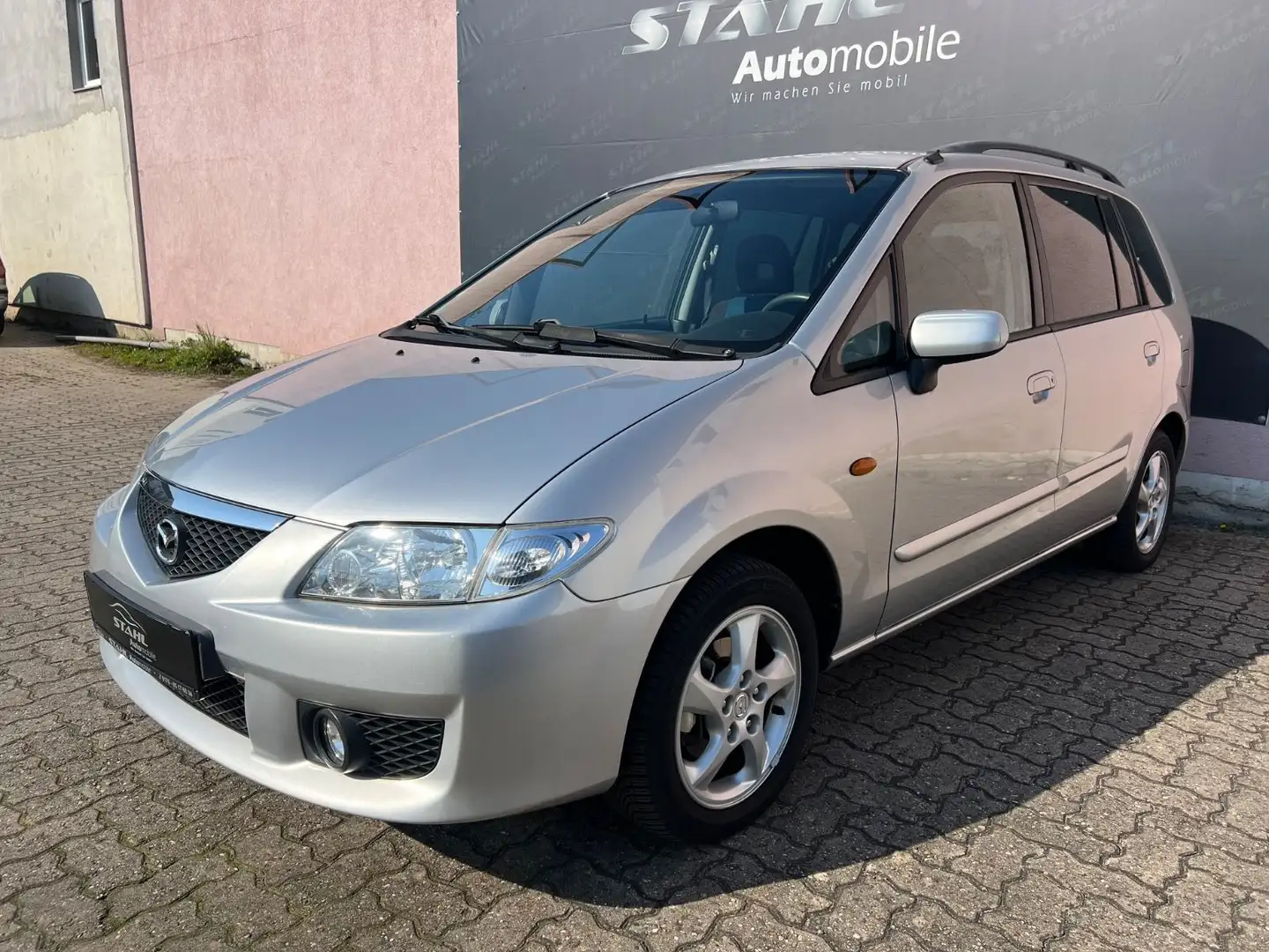 Mazda Premacy *1.Hand*77TKM*Klima*PDC*AHK*Scheckh.*Top! Silber - 1