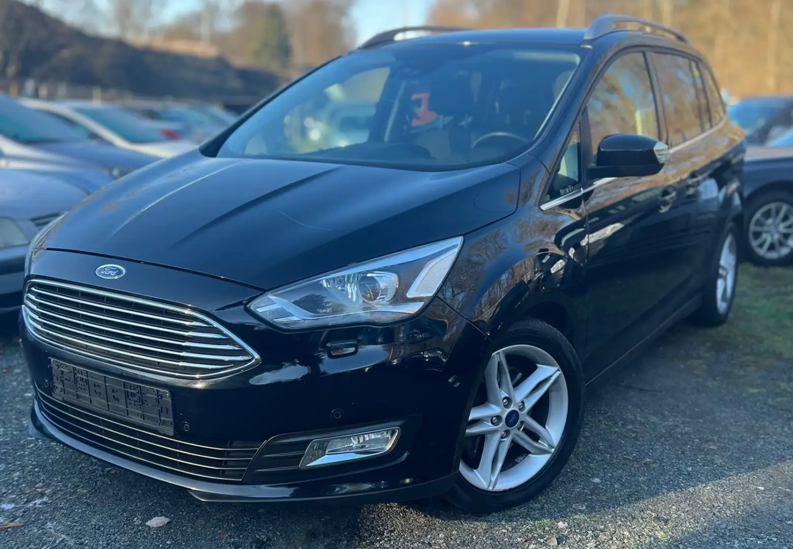 Ford C-Max *7 SITZE*PDC*KAMERA*8-FACH Schwarz - 1