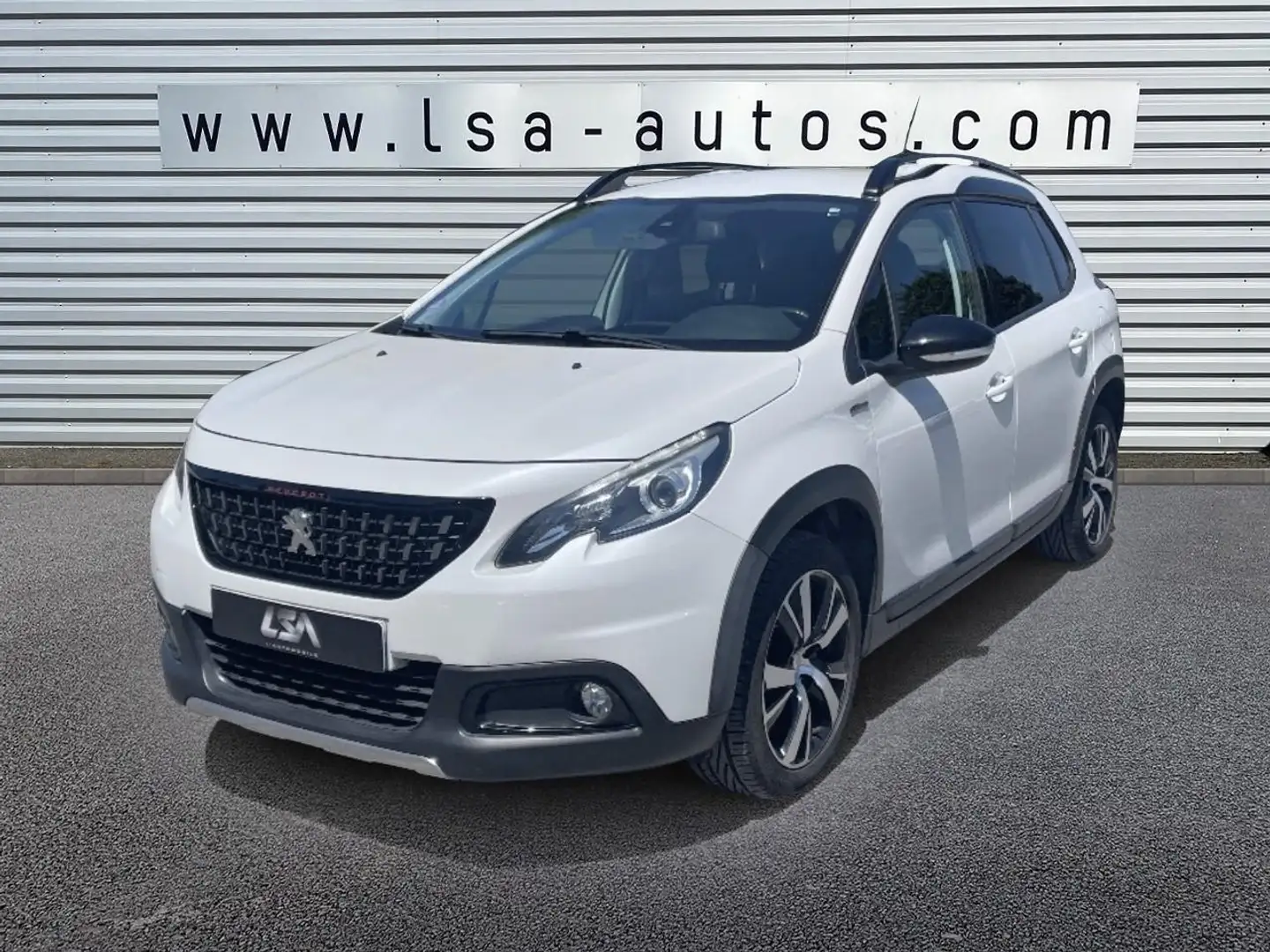 Peugeot 2008 2008 1.2i PureTech 12V S\u0026S 110 GT Line Blanc - 1