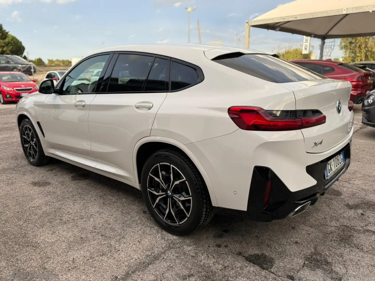 BMW X4 xDrive20d 48V Msport Blanc - 2