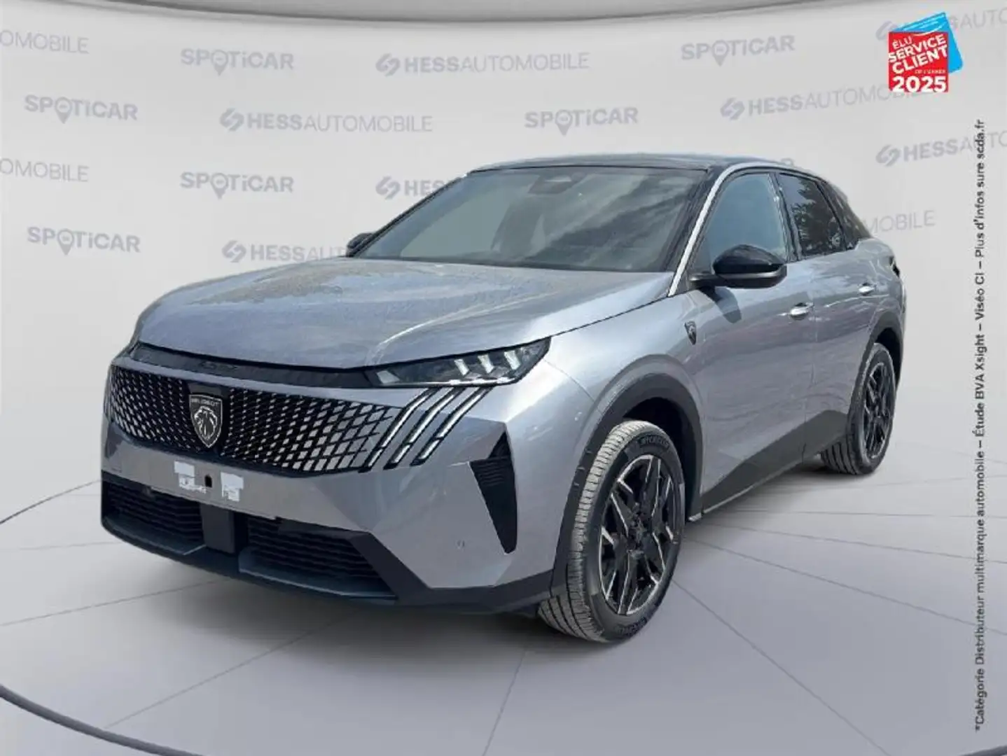 Peugeot 3008 1.2 Hybrid 145ch GT e-DCS6 Gris - 1