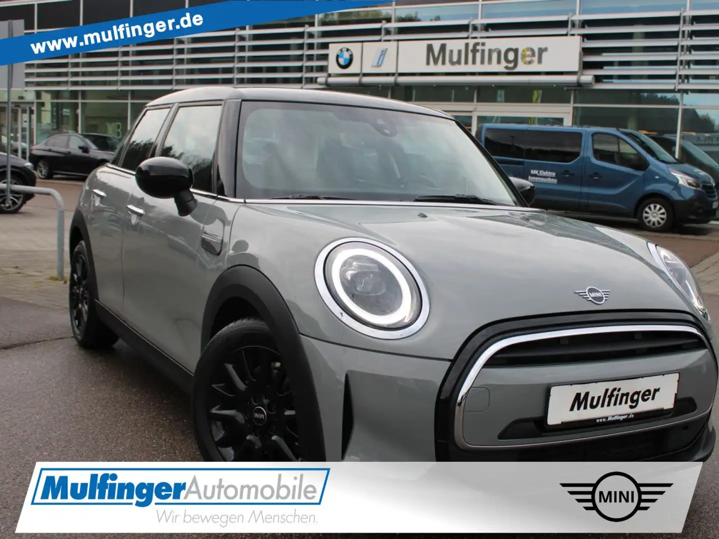 MINI Cooper 5 Türer Aut. Sports.Navi Kamera LED Sitzh Grau - 1