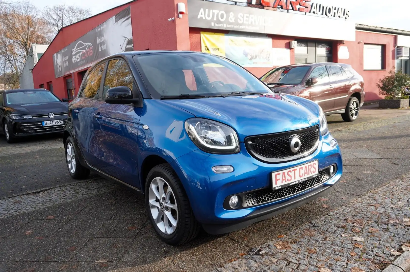 smart forFour forfour passion 52 kW Navi Tempomat SHZ PDC Schwarz - 2