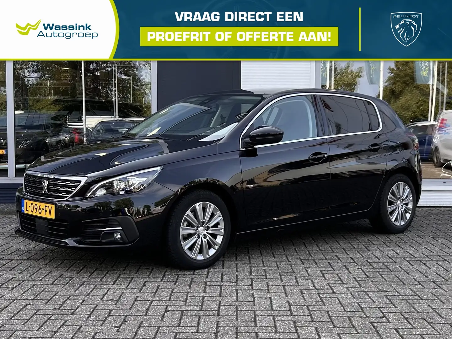 Peugeot 308 1.2 PureTech 130pk S&S Blue Lease Premium | Ai Zwart - 1