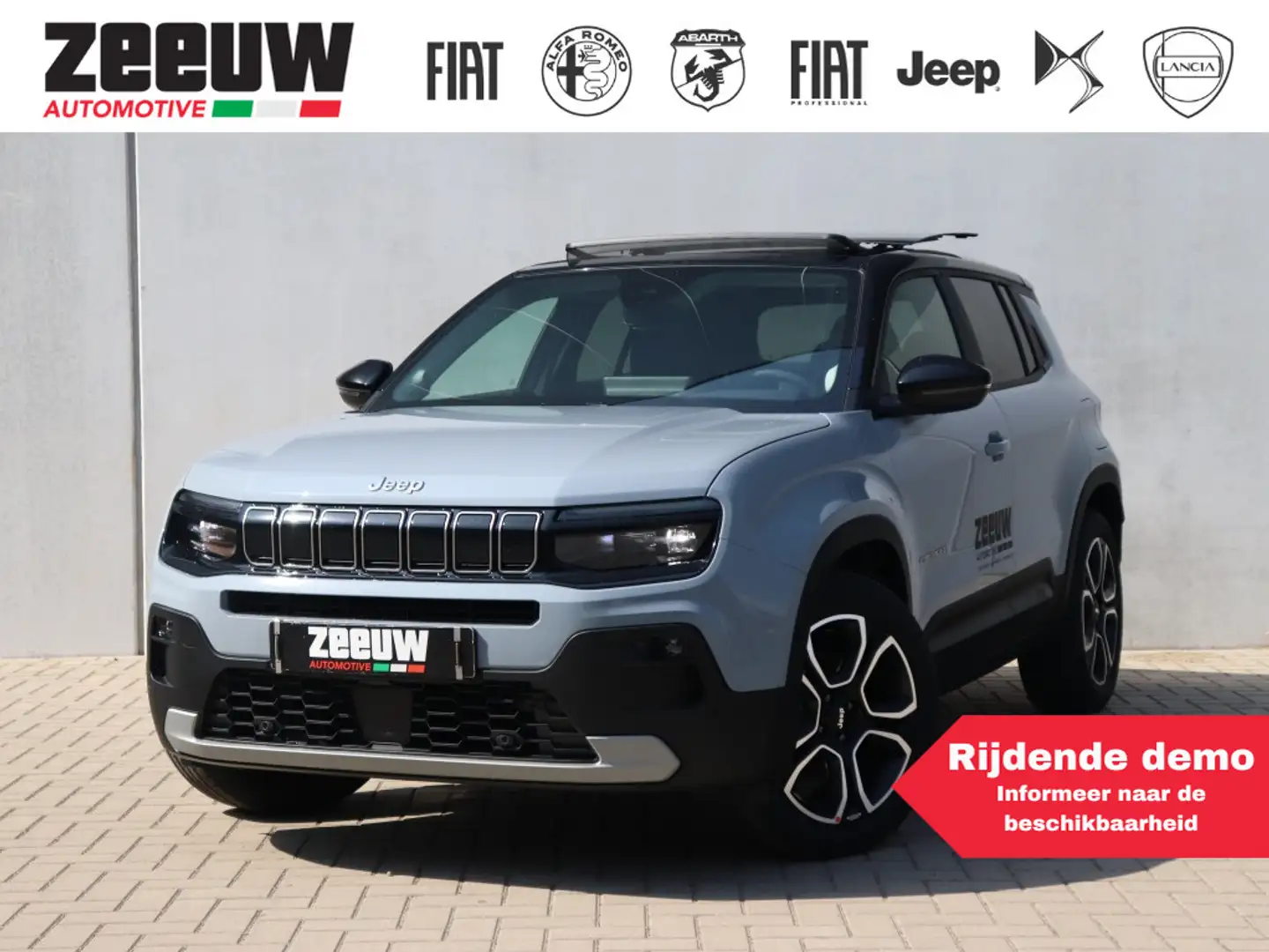 Jeep Avenger 1.2 e-Hybrid Summit | Pano | Navi | JBL | Camera | Gris - 1