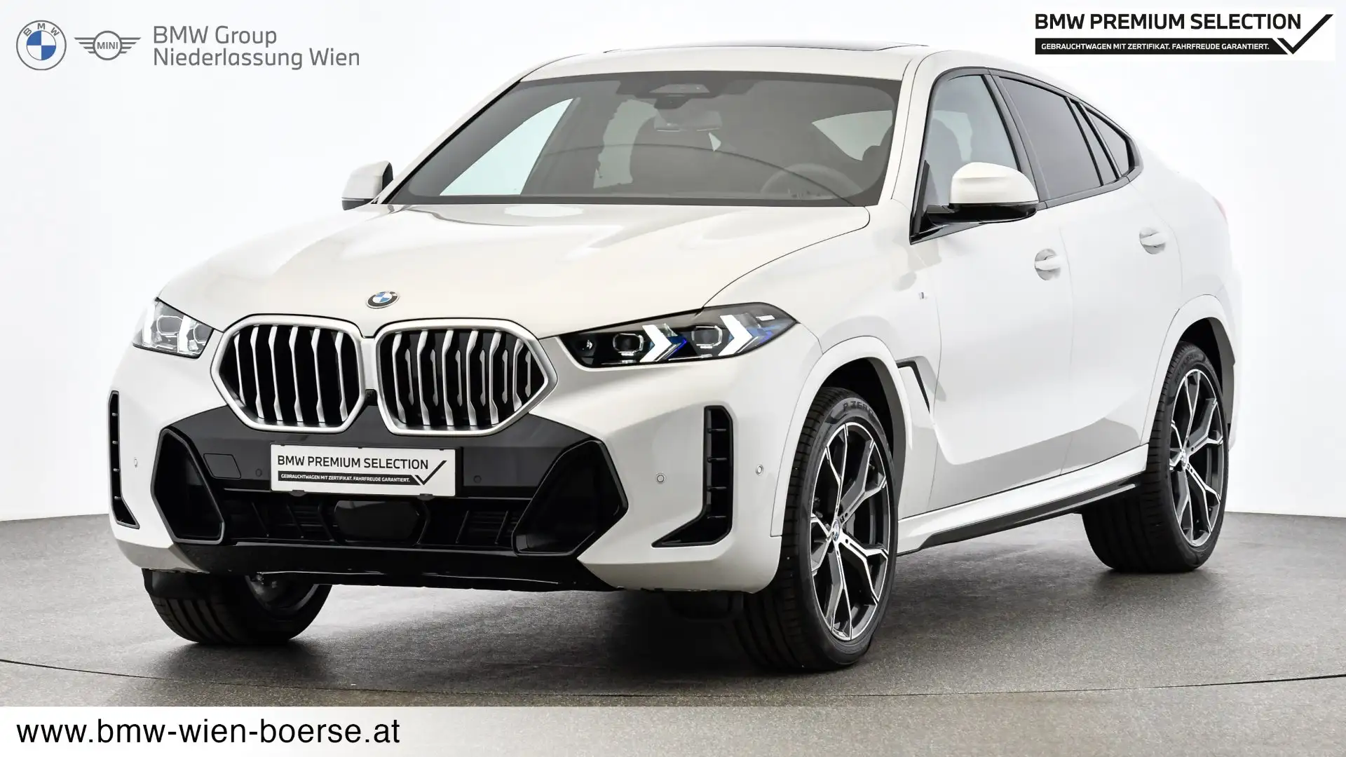 BMW X6 xDrive30d Weiß - 1