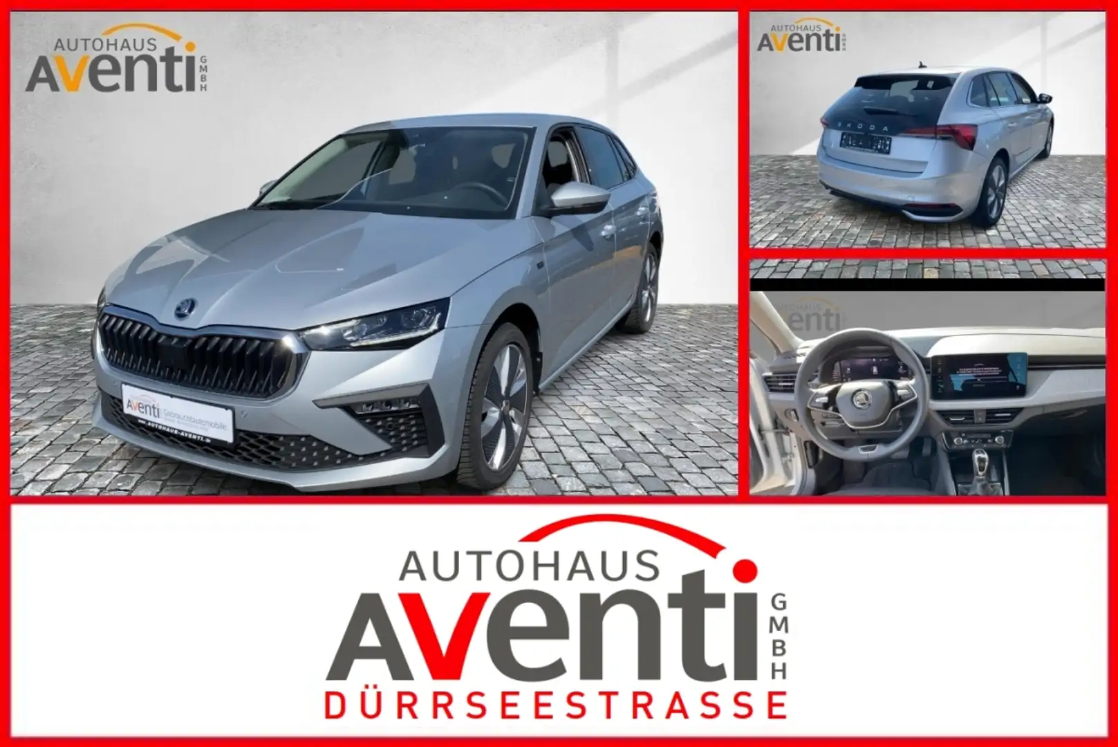 Skoda Scala Drive *DSG*ACC*AHK*LED*Navi*SpurH+SpurW* Silber - 1