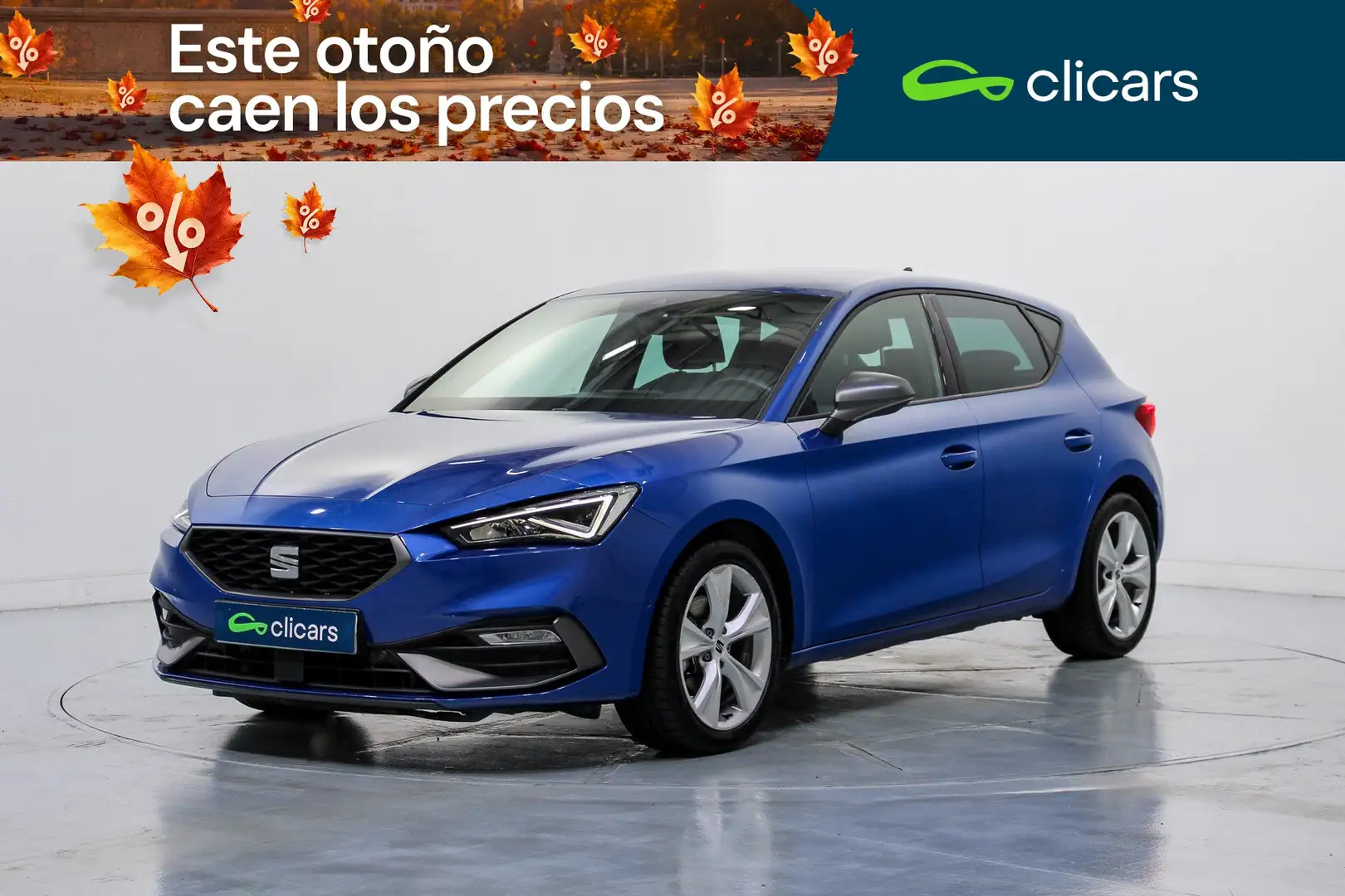 SEAT Leon 1.0 eTSI S&S FR 25º Aniversario DSG-7 110 Azul - 1