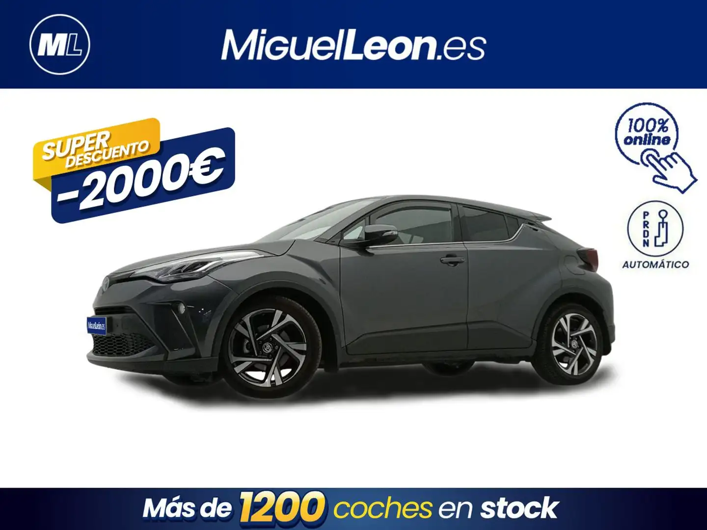 Toyota C-HR 125H Advance Negro - 1