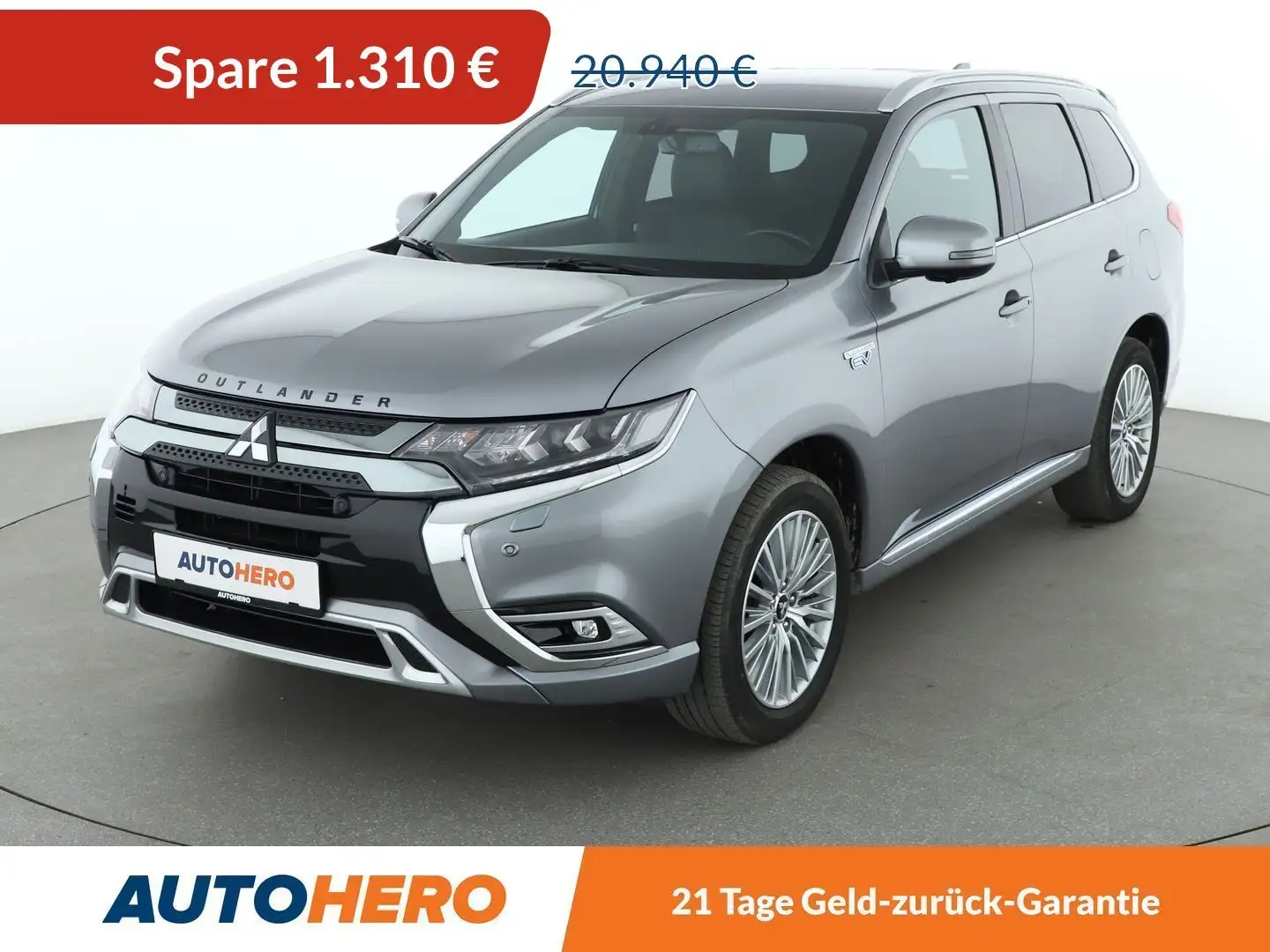 Mitsubishi Outlander PHEV Intro Edition 4WD Aut.*XENON*TEMPO*CAM*PDC* Grau - 1
