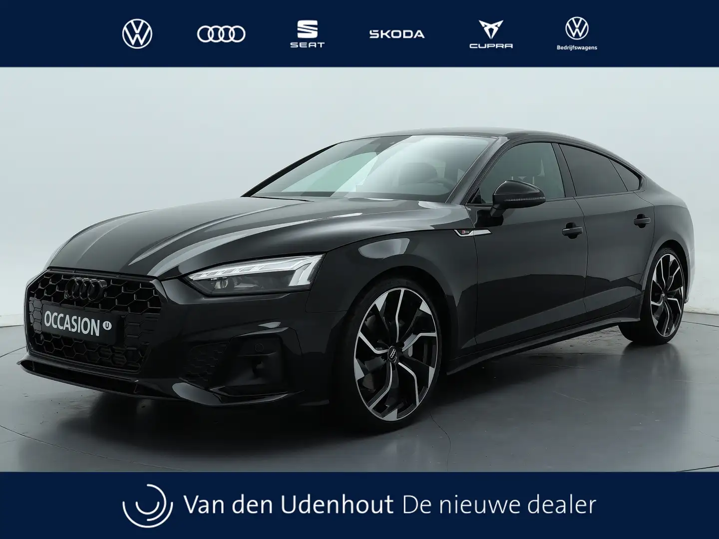 Audi A5 Sportback 40 TFSI 204Pk S Edition Competition | 20 Zwart - 1