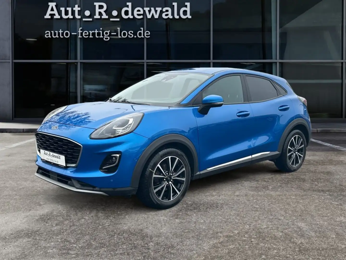 Ford Puma 1.0 EcoBoost TITANIUM Bleu - 1