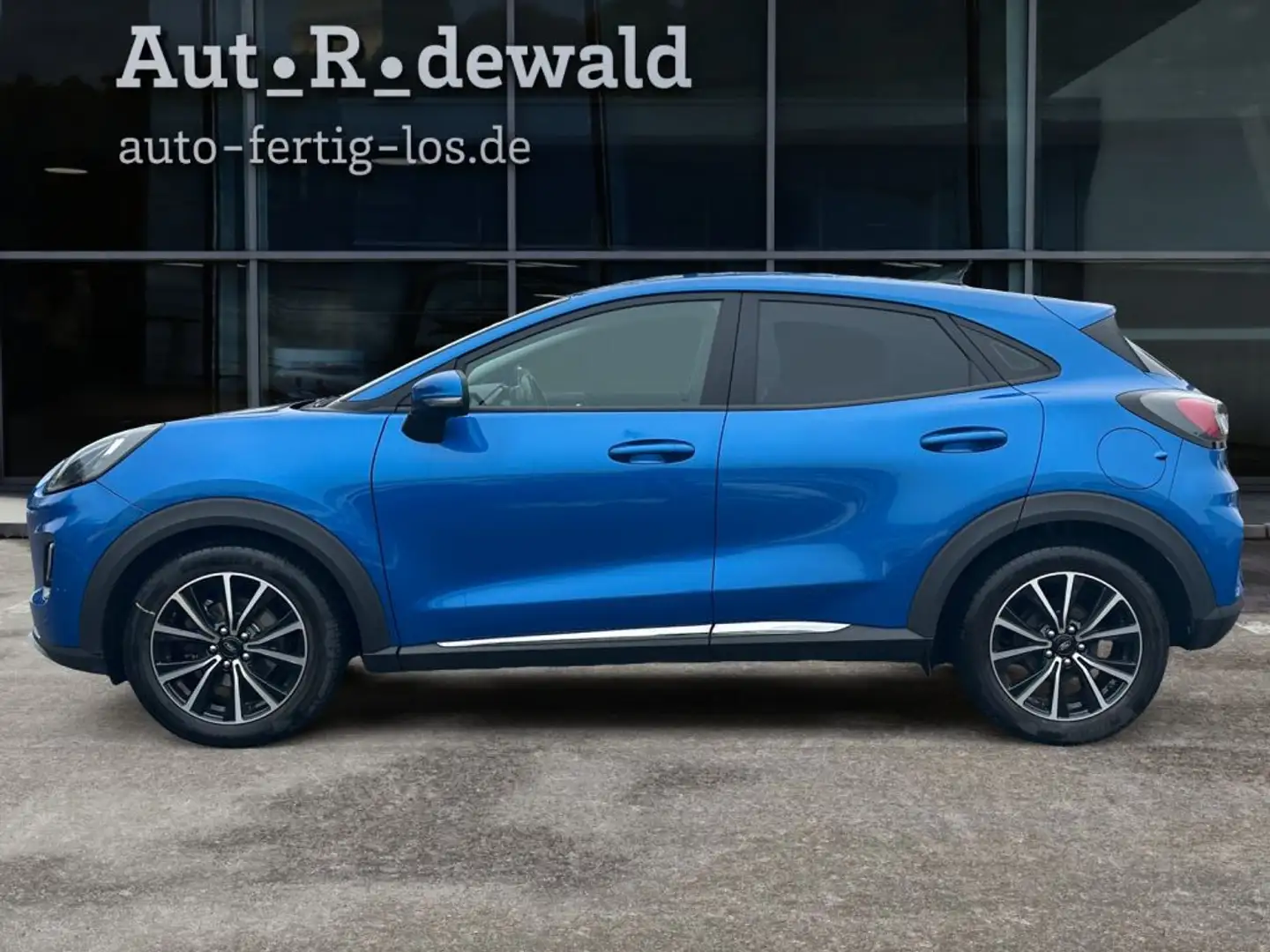 Ford Puma 1.0 EcoBoost TITANIUM Bleu - 2