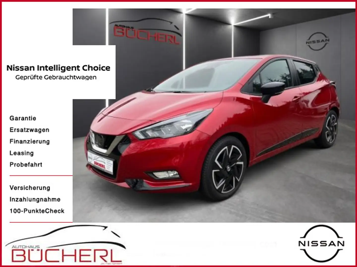 Nissan Micra 1,0 MT  N-Design Rot - 1