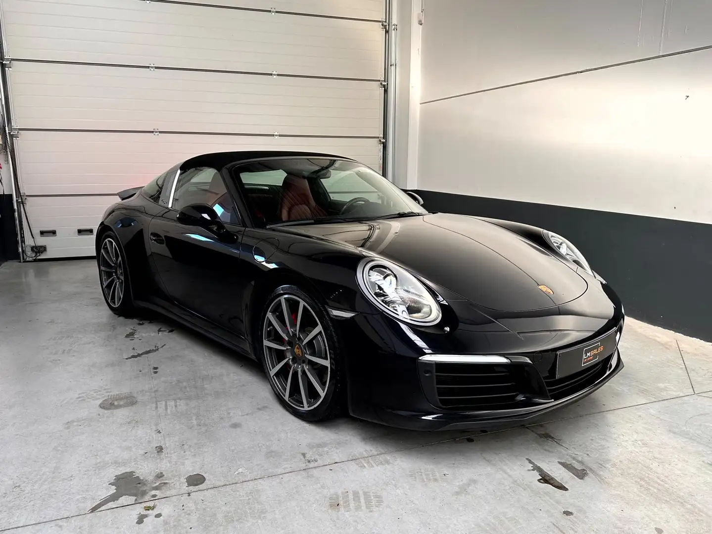 Porsche Targa 3.0TurboPDK*TARGA4S*991.2*SPORTUITLAAT*PDC*XENON Fekete - 1