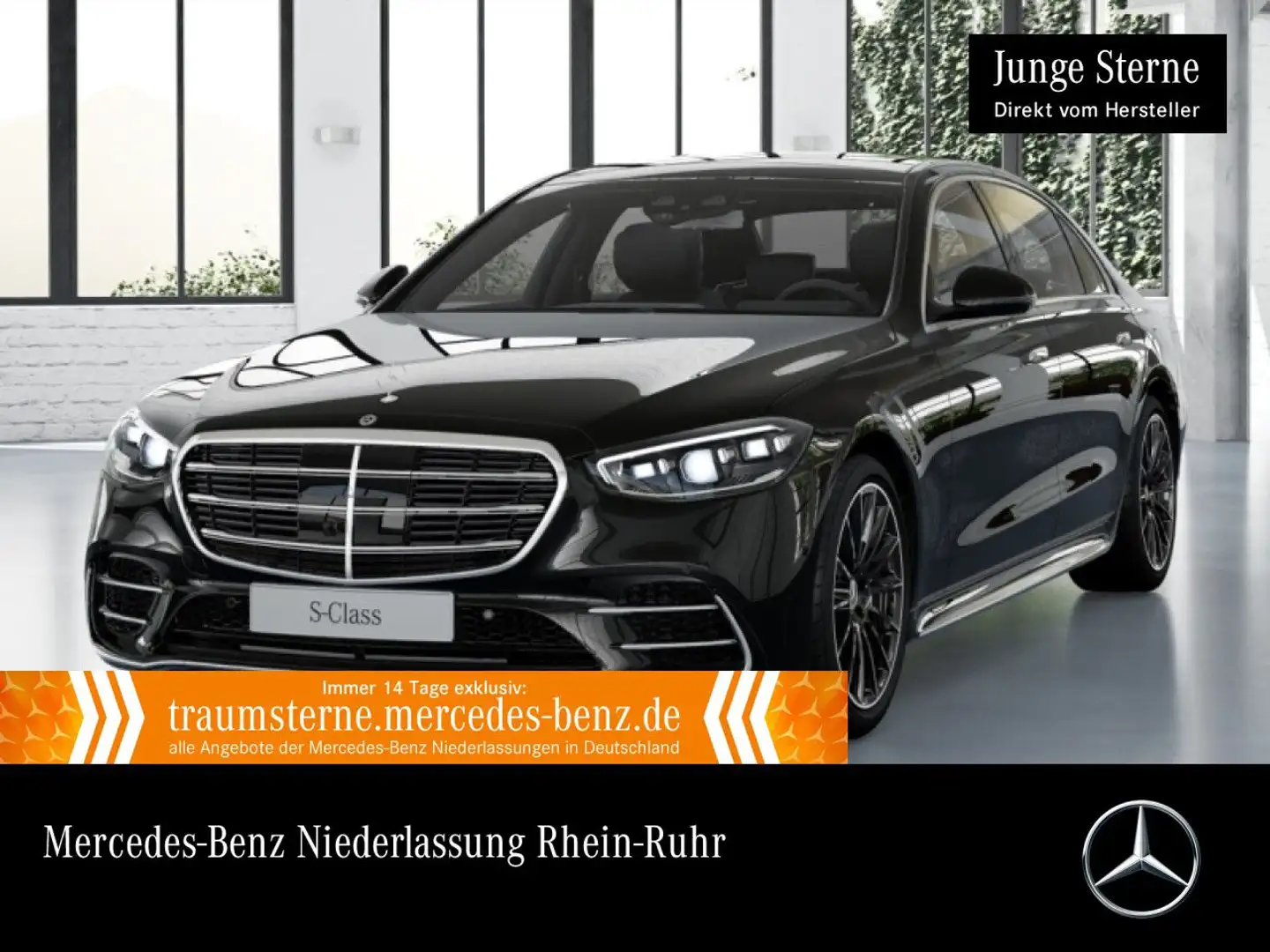 Mercedes-Benz S 450 L 4M AMG+PANO+360+MULTIBEAM+BURMESTER3D+HUD Negru - 1