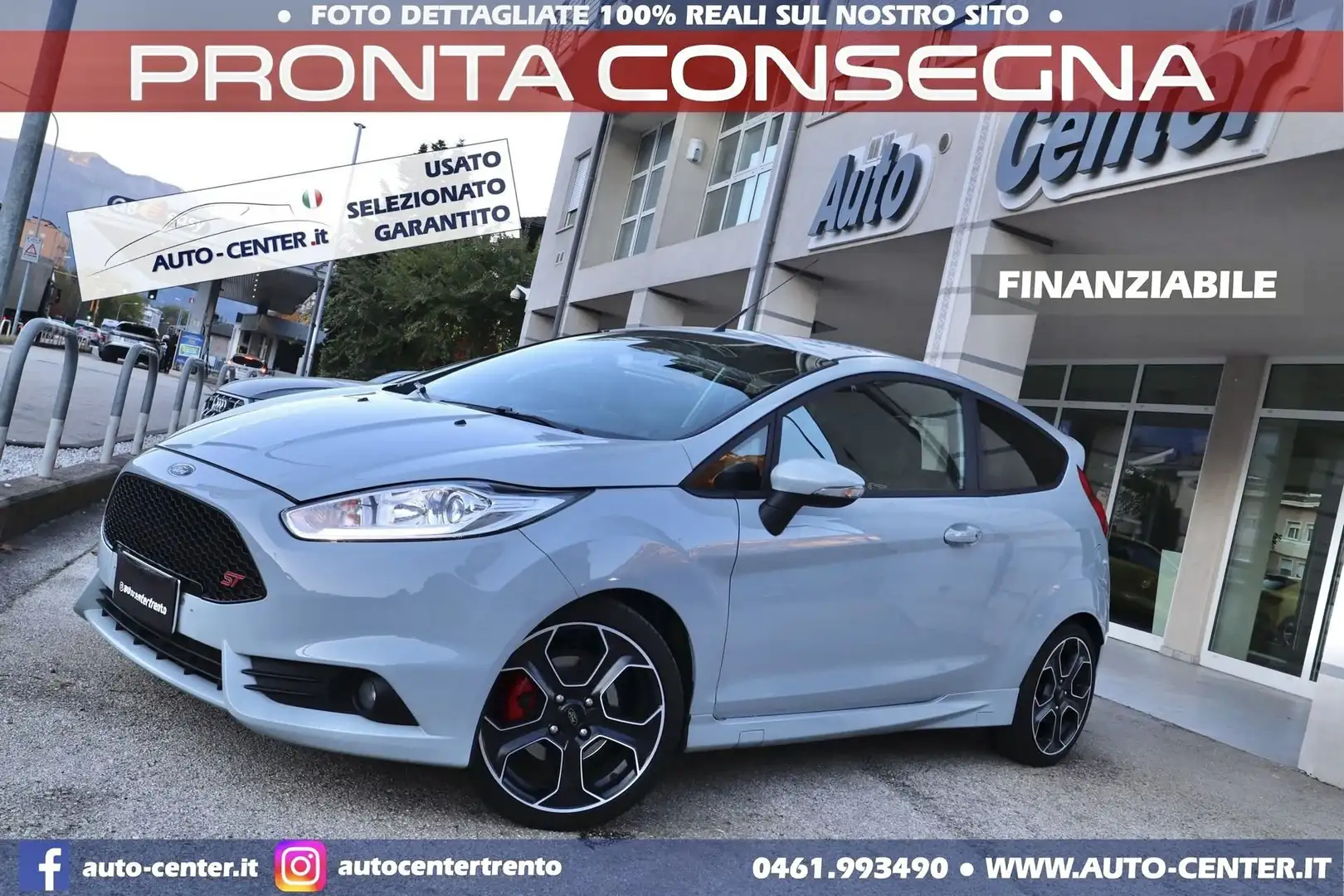 Ford Fiesta ST200 Edition 1.6T 3p ST 200 cv Grigio - 1