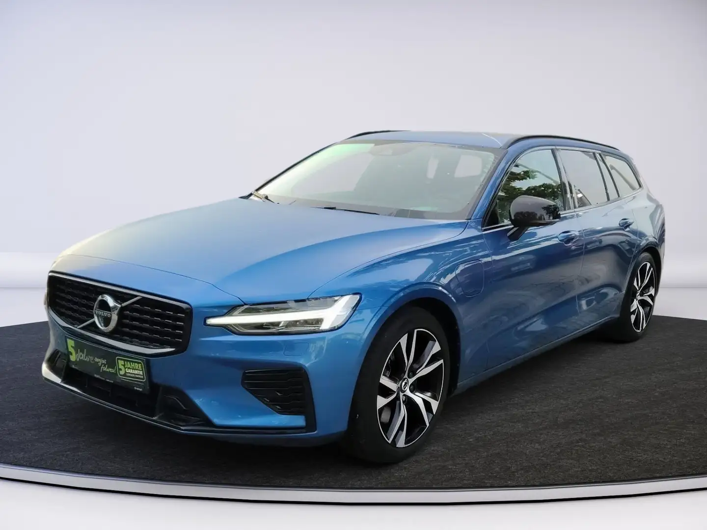 Volvo V60 T6 Twin Engine PHEV R Design Recharge Blau - 2