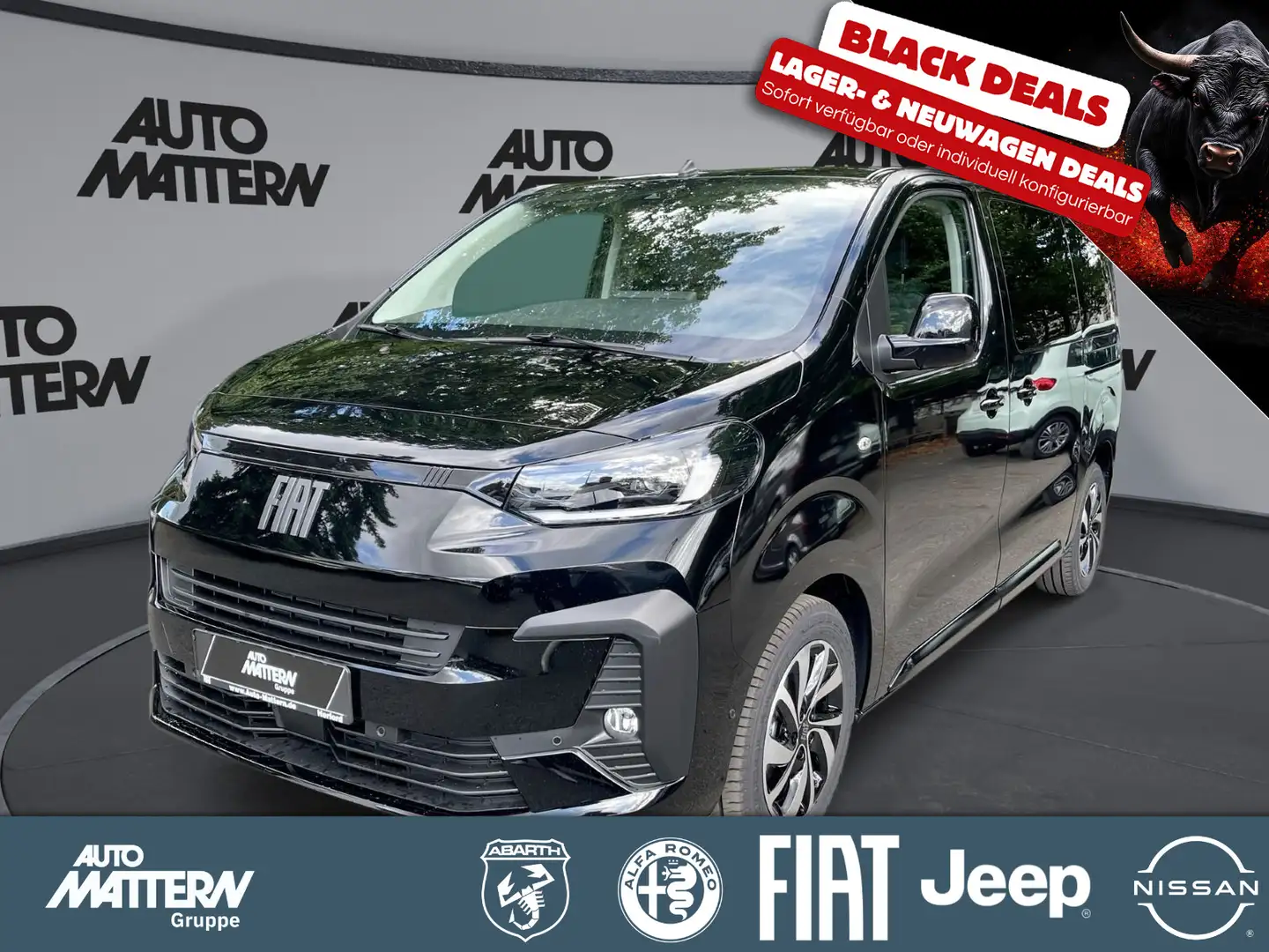 Fiat Ulysse Kombi 7-sitzer L2 180P AT Vollausstattung Black - 1