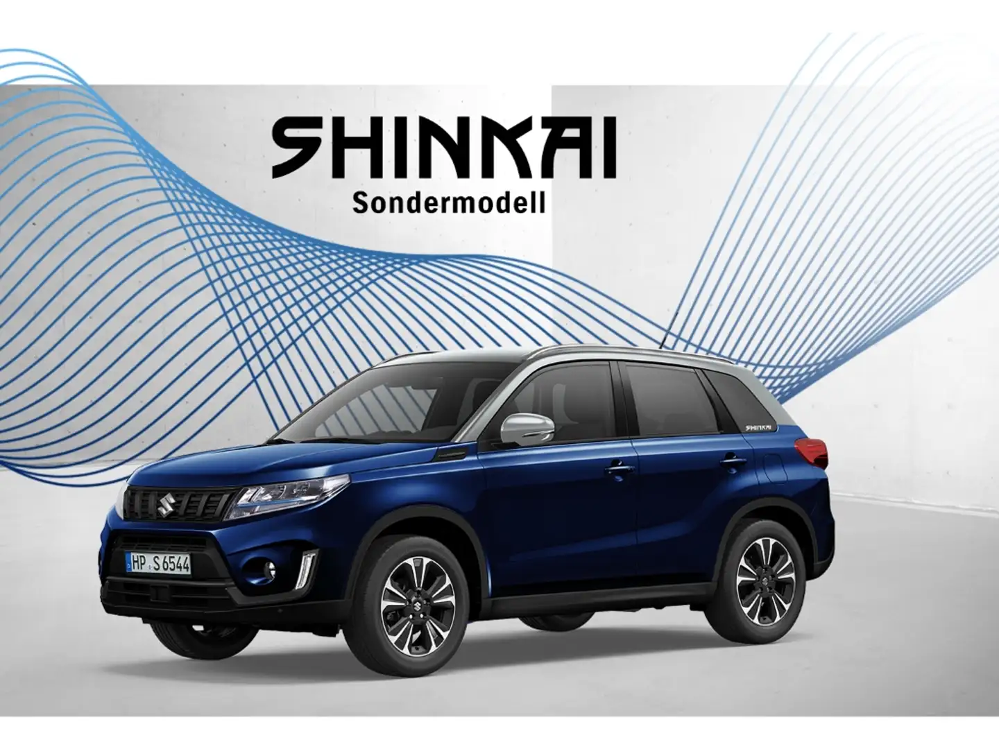 Suzuki Vitara Shinkai 1.4 HYBRID Comfort+ Navi LED ACC Apple Car Grau - 1