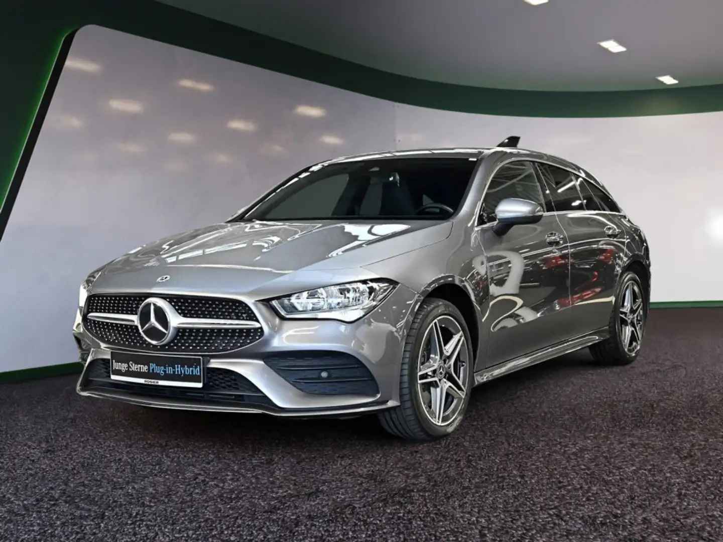 Mercedes-Benz CLA 250 SB e AMG Sport Navi Spurh.-Ass. DAB S Gris - 2