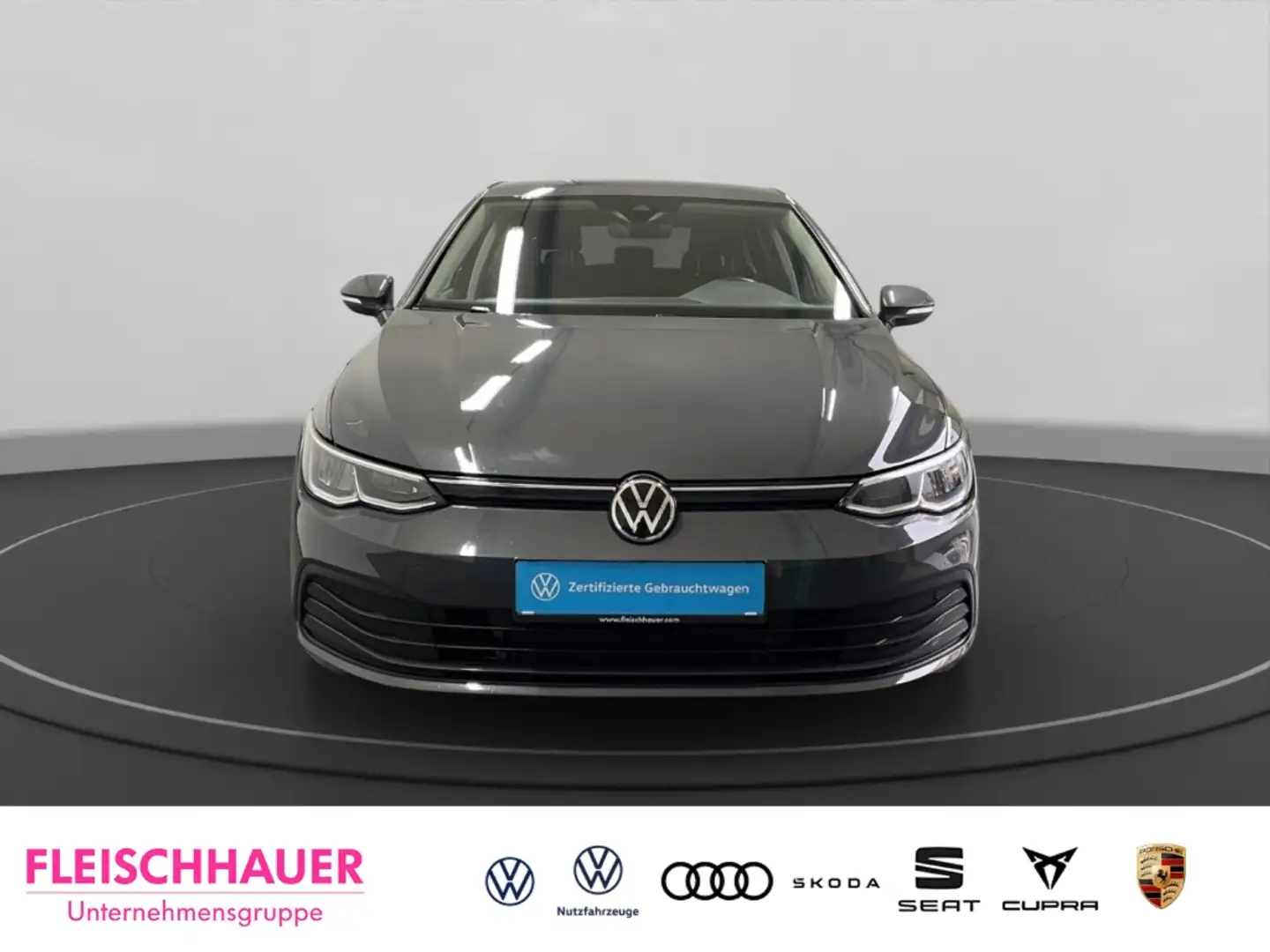 Volkswagen Golf 2.0 TDI VIII United LED Navi Tel.-Vorb. DAB CarPla Gris - 2
